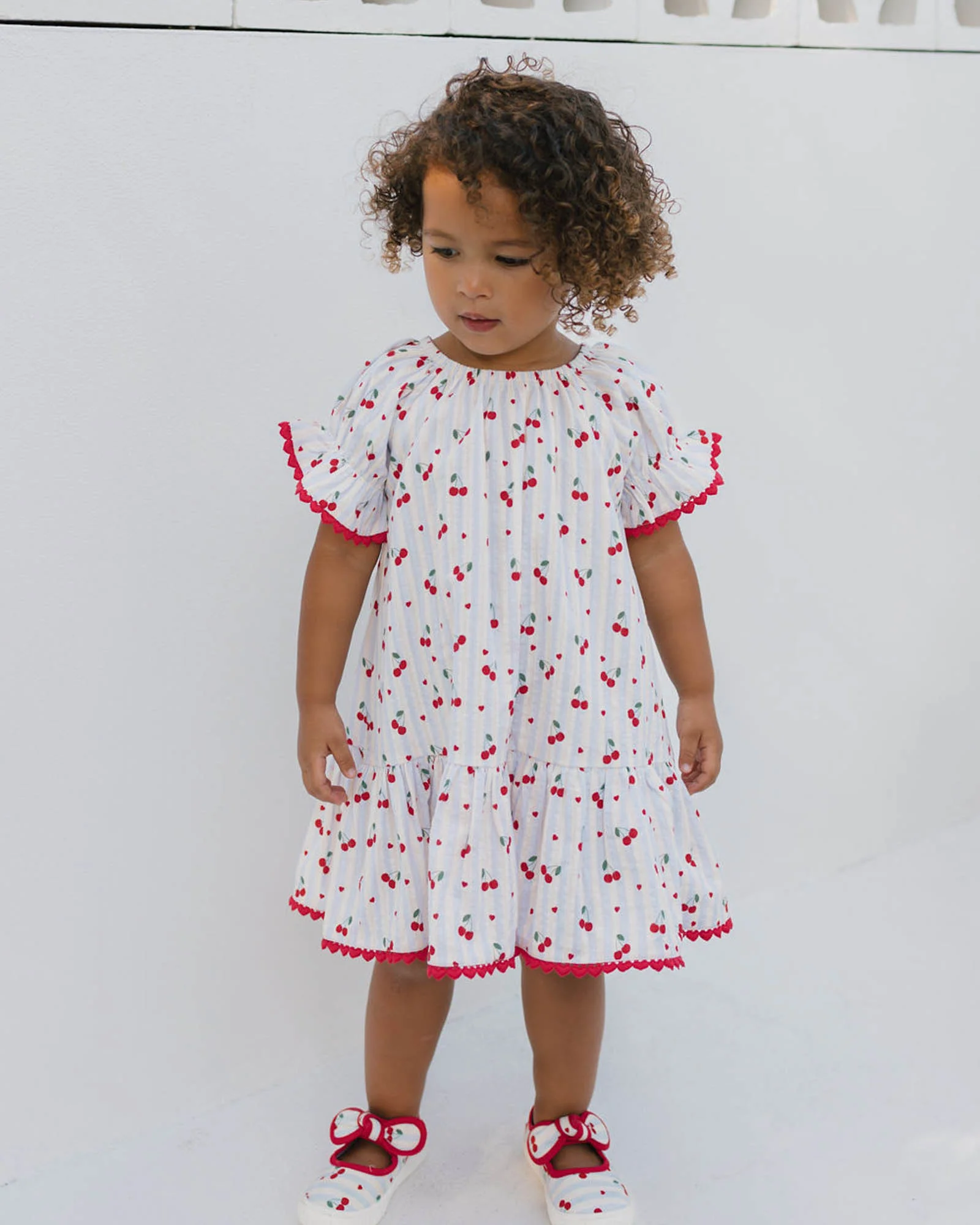 Alexa Dress - Cherry - Image 2