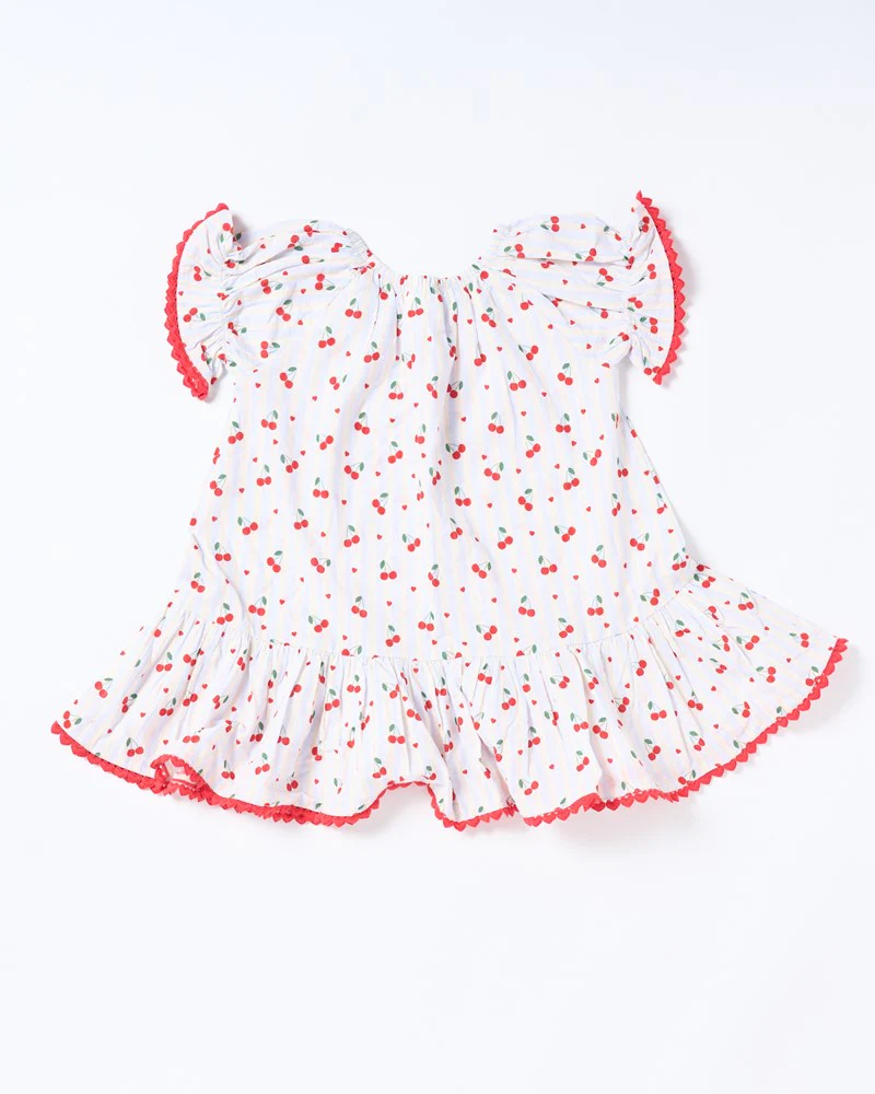 Alexa Dress - Cherry - Image 3