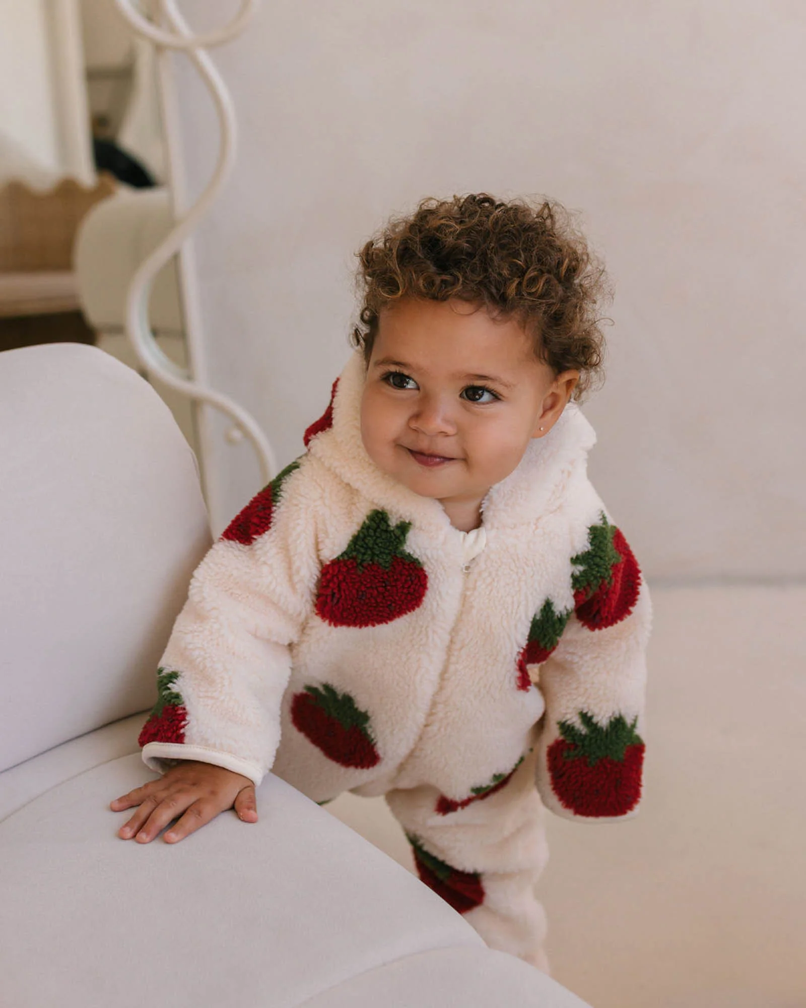 Aspen Onesie - Strawberry - Image 4