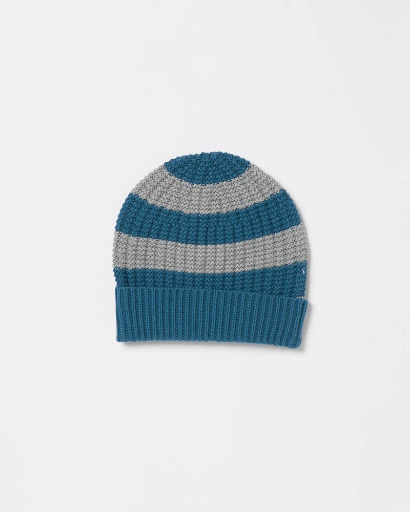 Banks Beanie - Denim Stripe