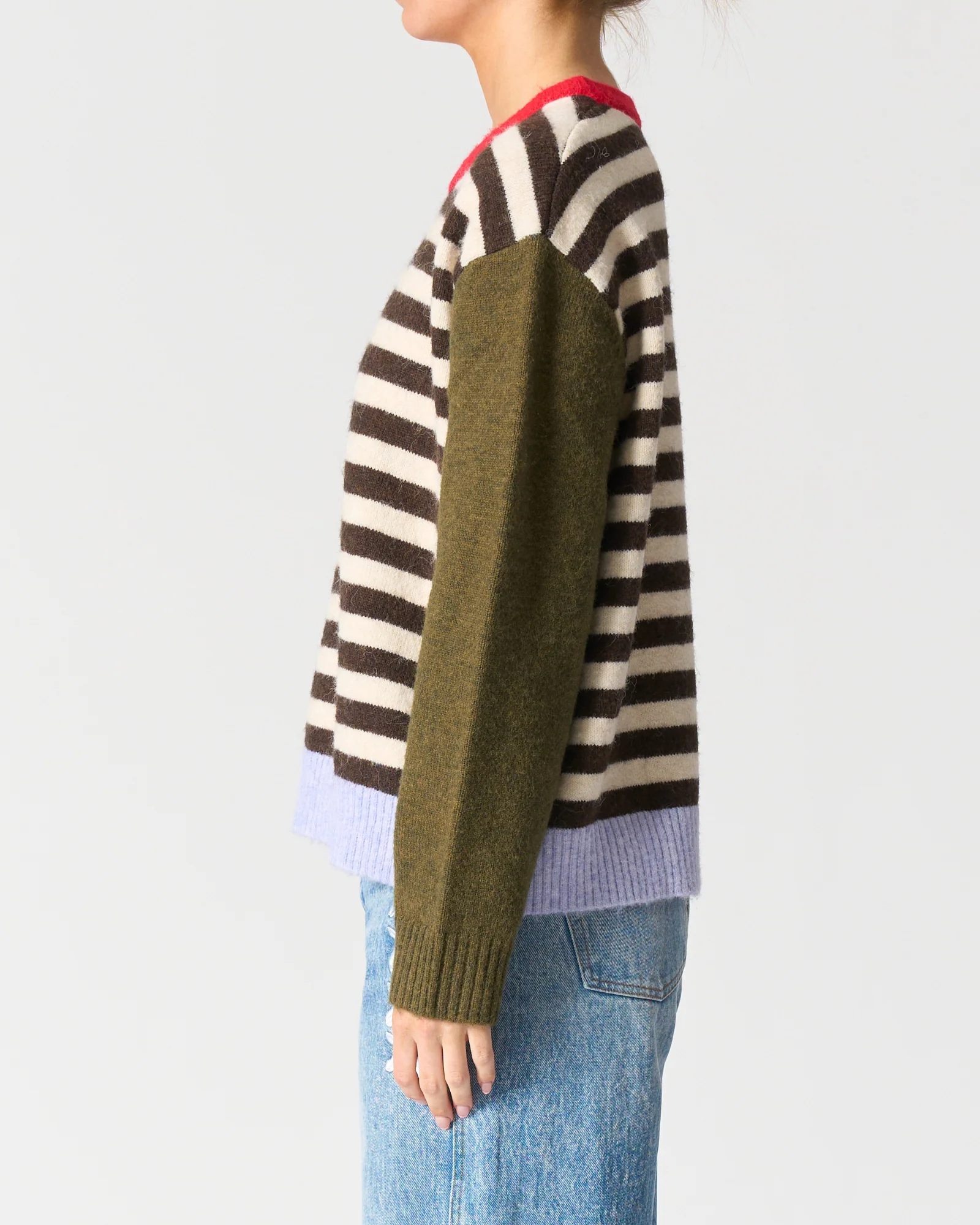 California jumper - Cream Stripe - Image 2