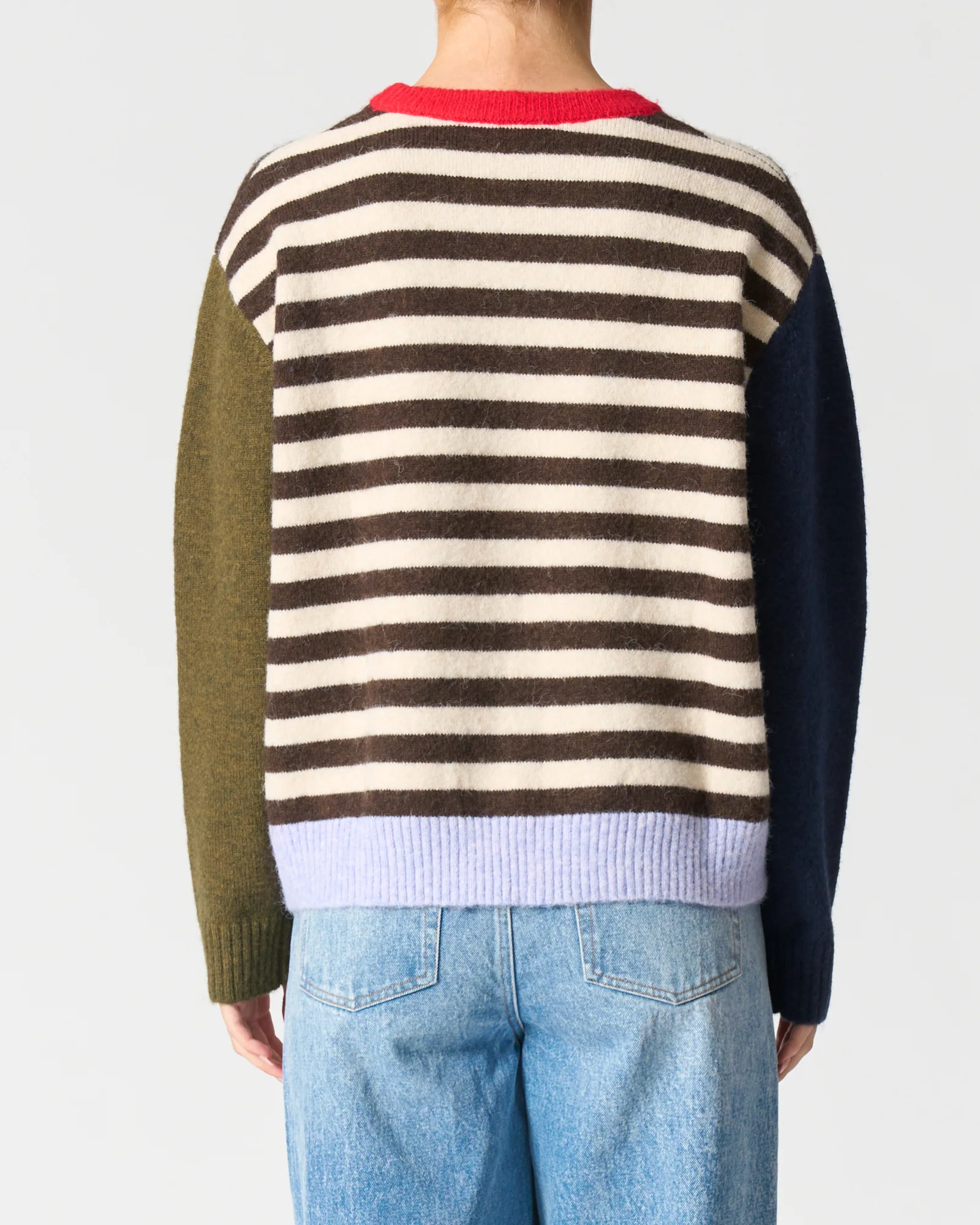 California jumper - Cream Stripe - Image 4
