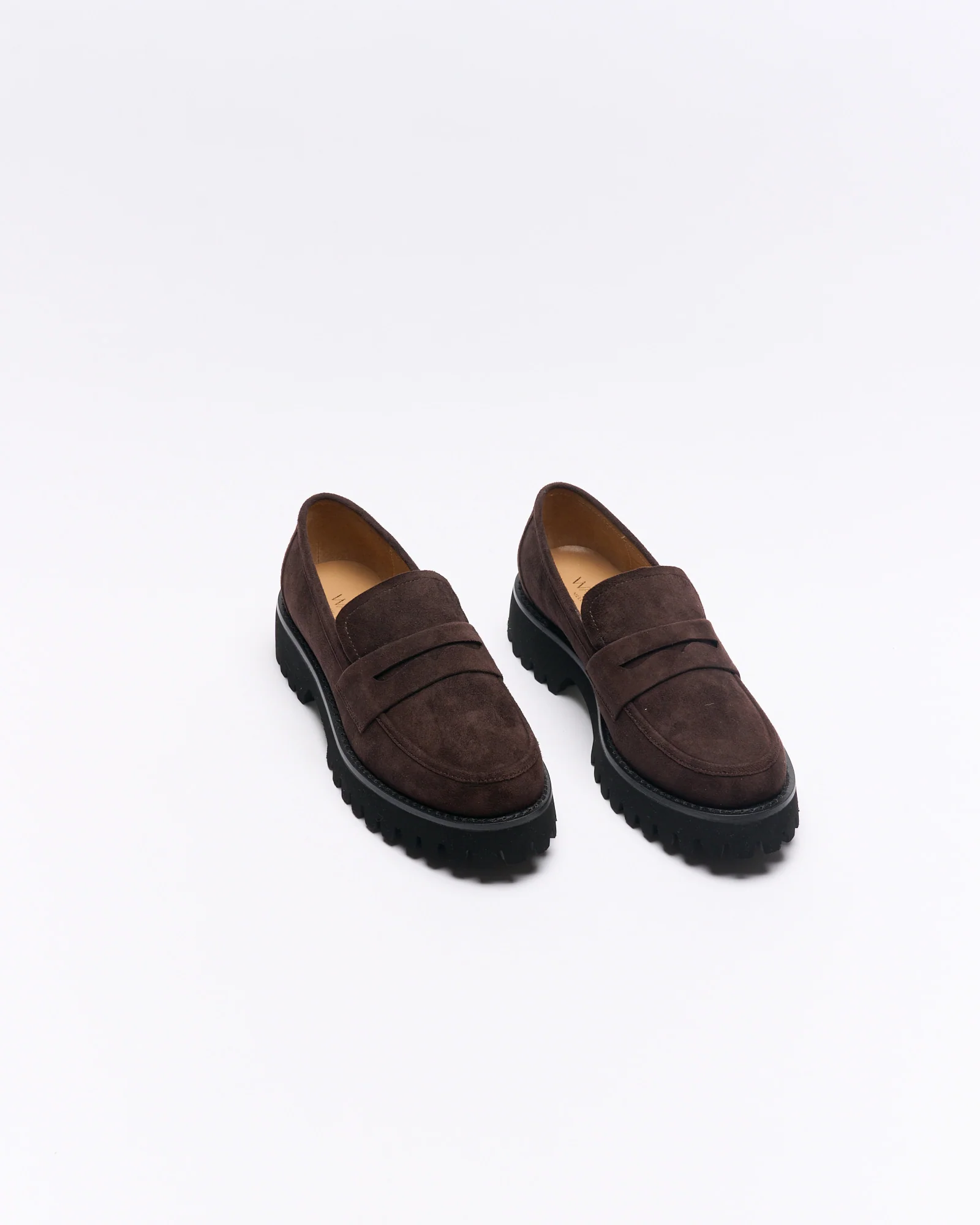 Coco Leather Loafer - Chocolate Suede - Image 2