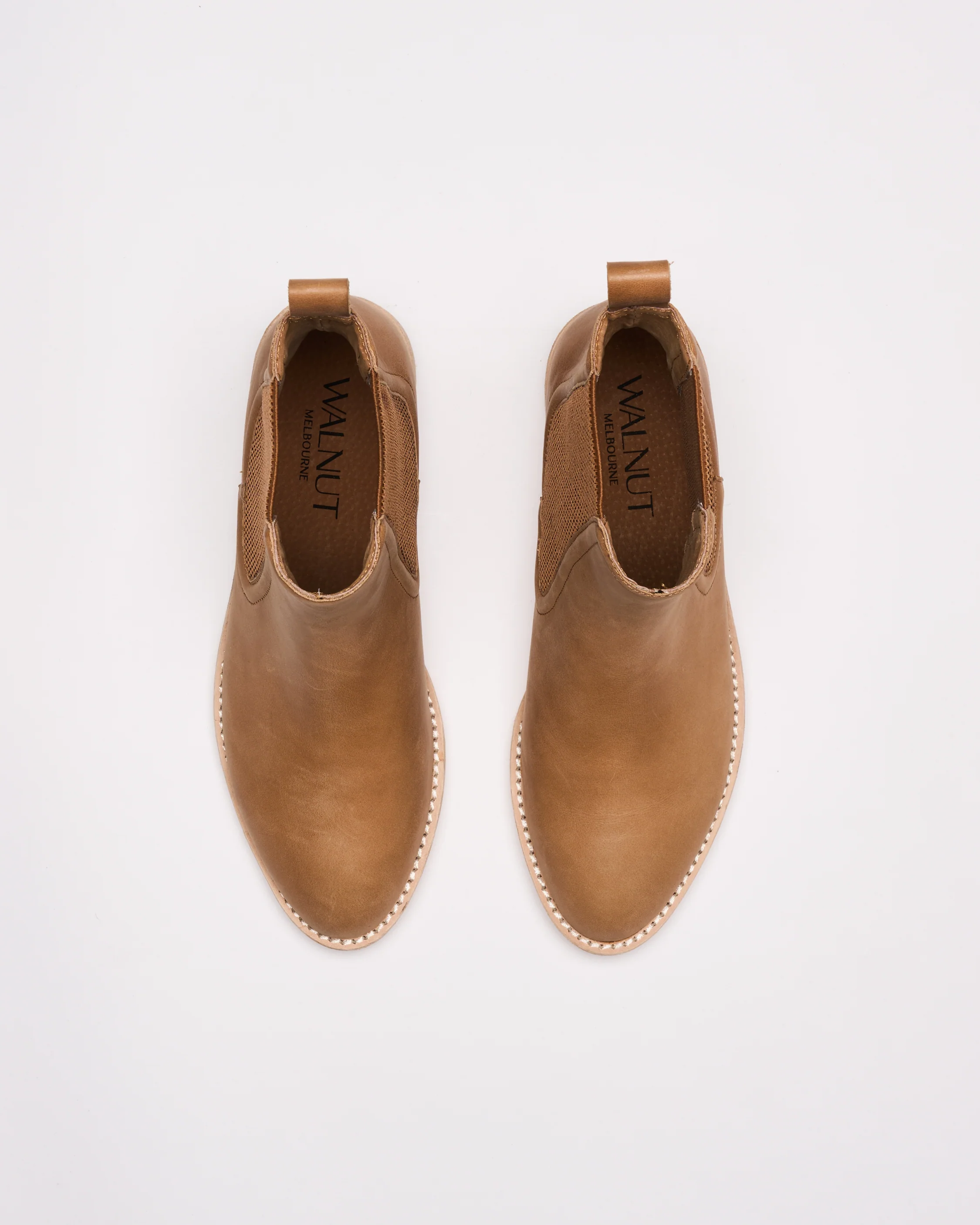 Cora Leather Boot - Tan - Image 3