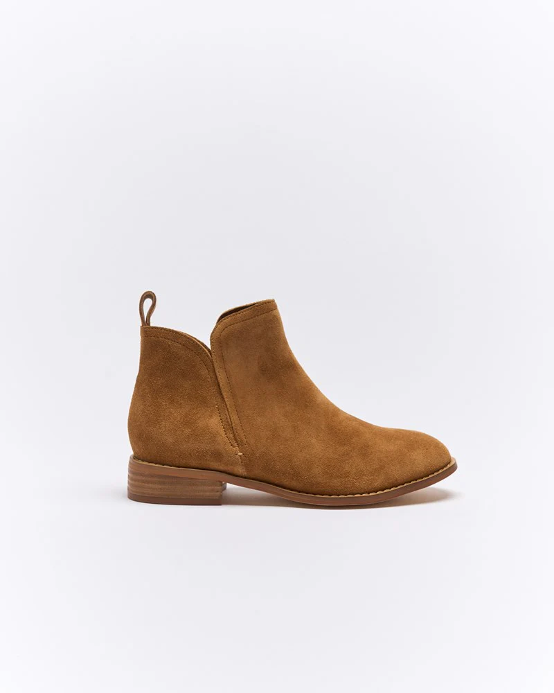 Douglas Leather Boot - Tan Suede - Image 2