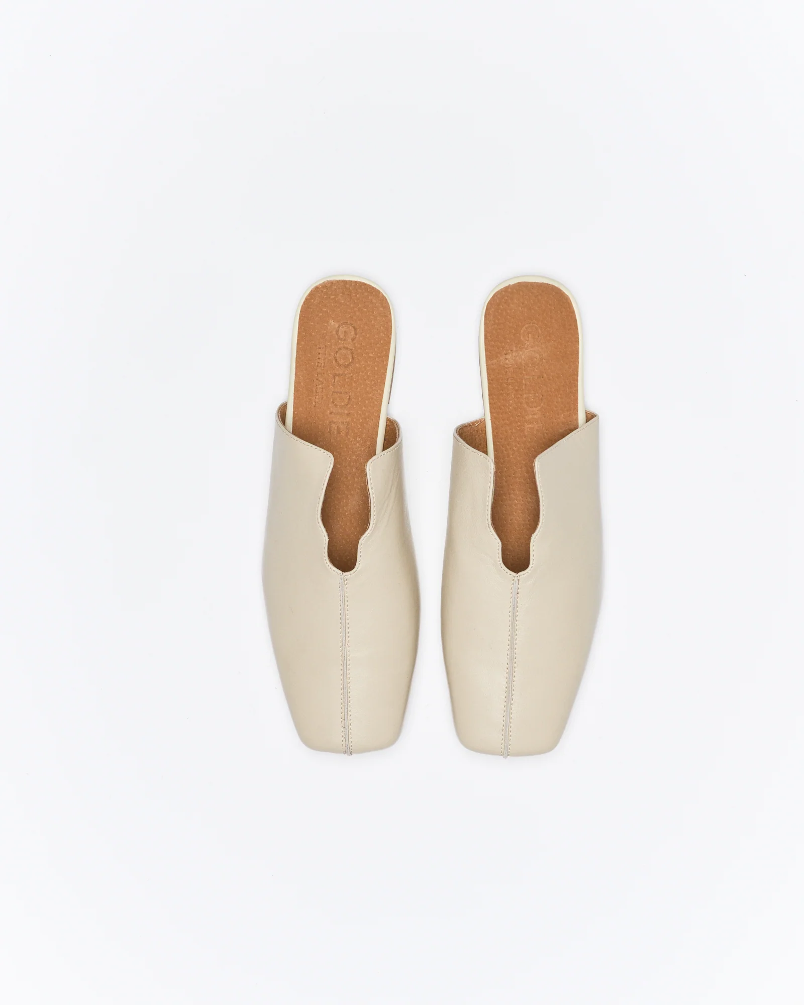 Estelle Leather Mule - Vanilla - Image 4