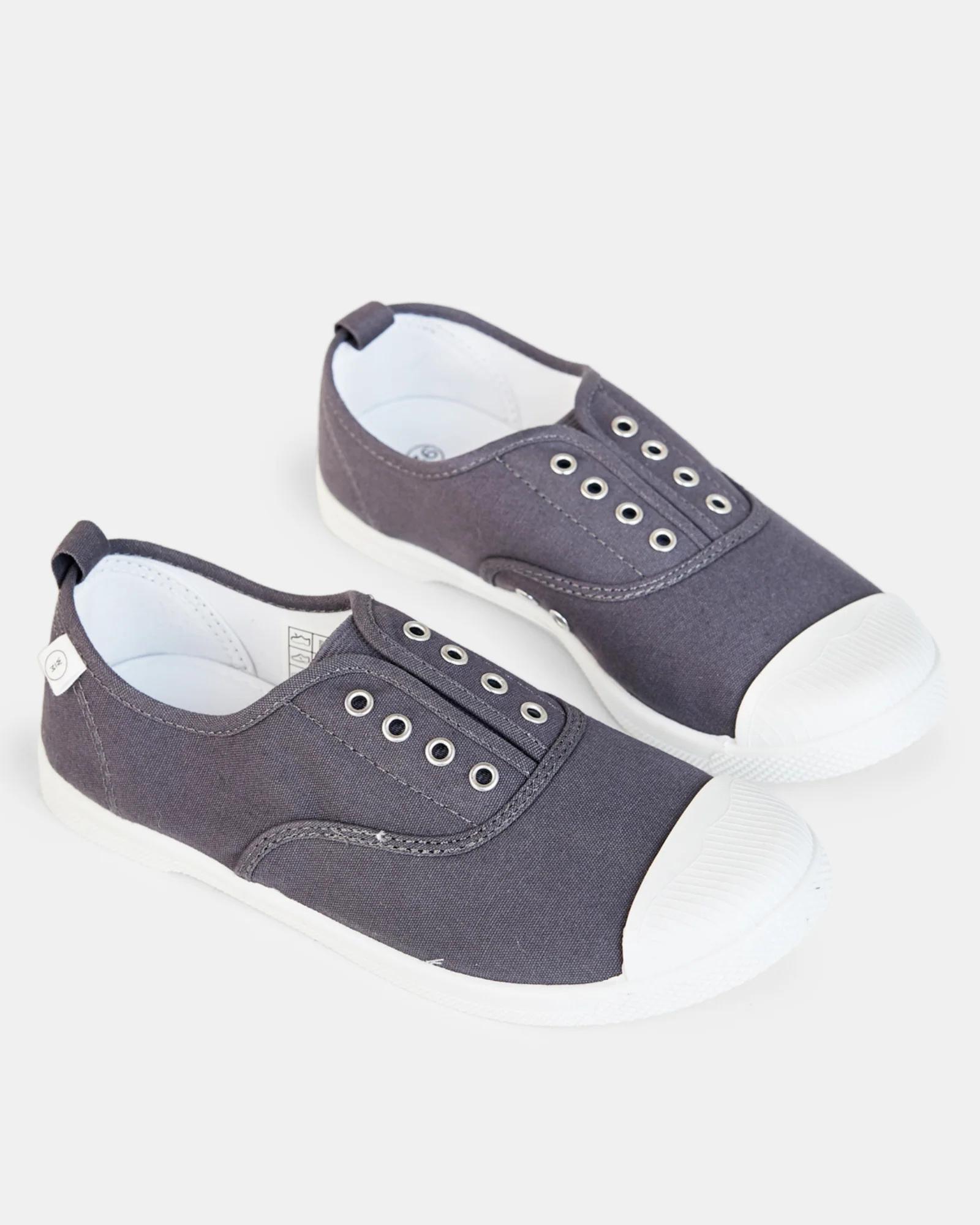 Euro Canvas Plimsole - Midnight - Image 3
