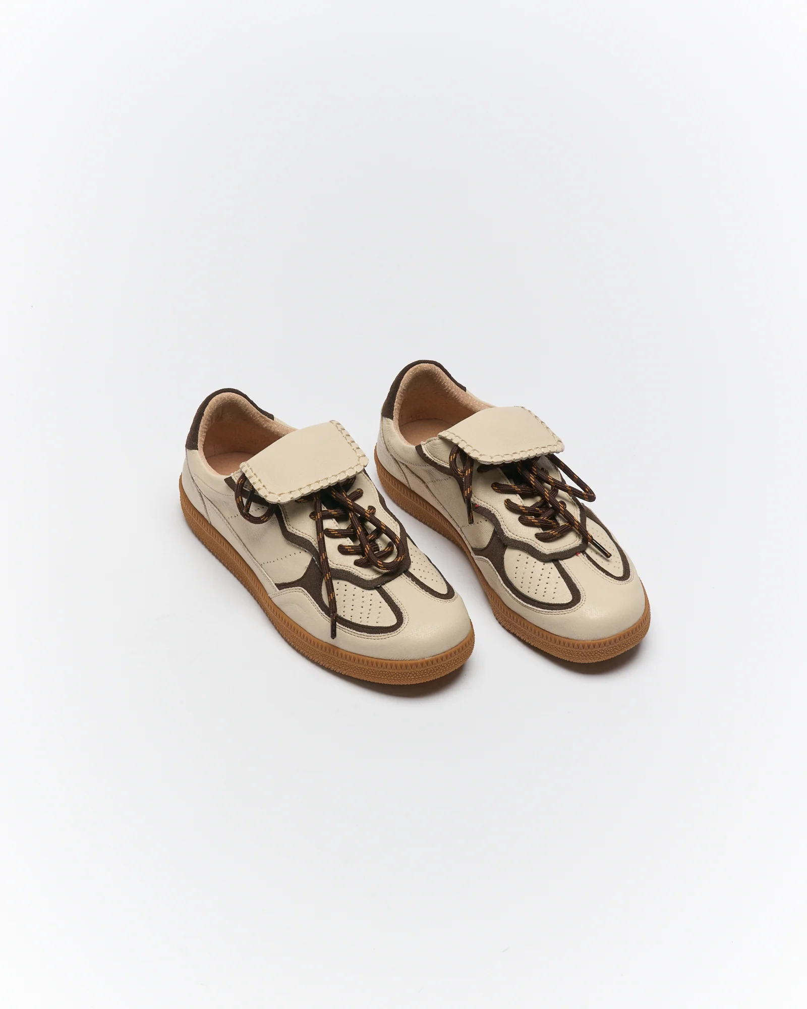 Falcon Sneaker- Beige Chocolate - Image 3