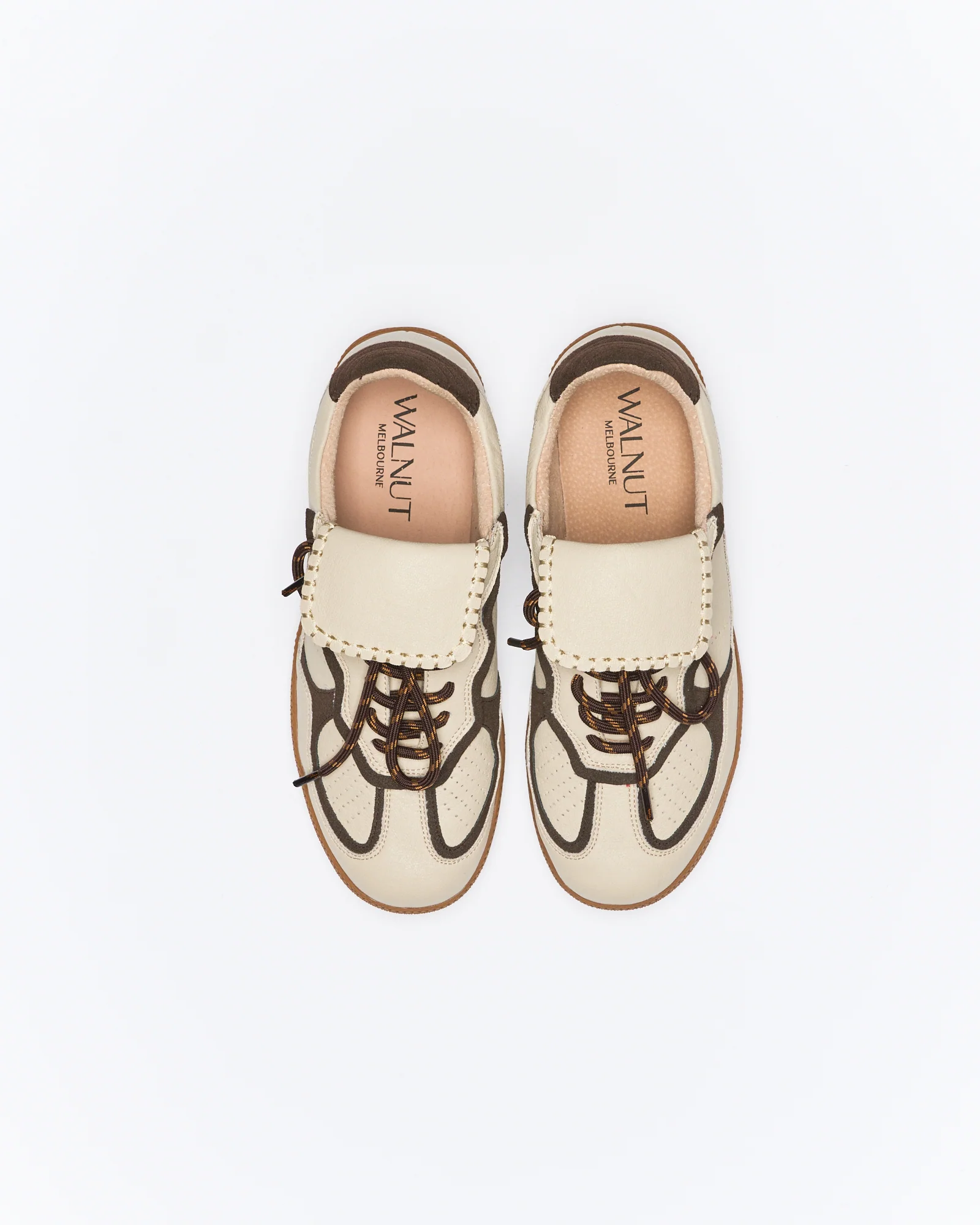 Falcon Sneaker- Beige Chocolate - Image 4