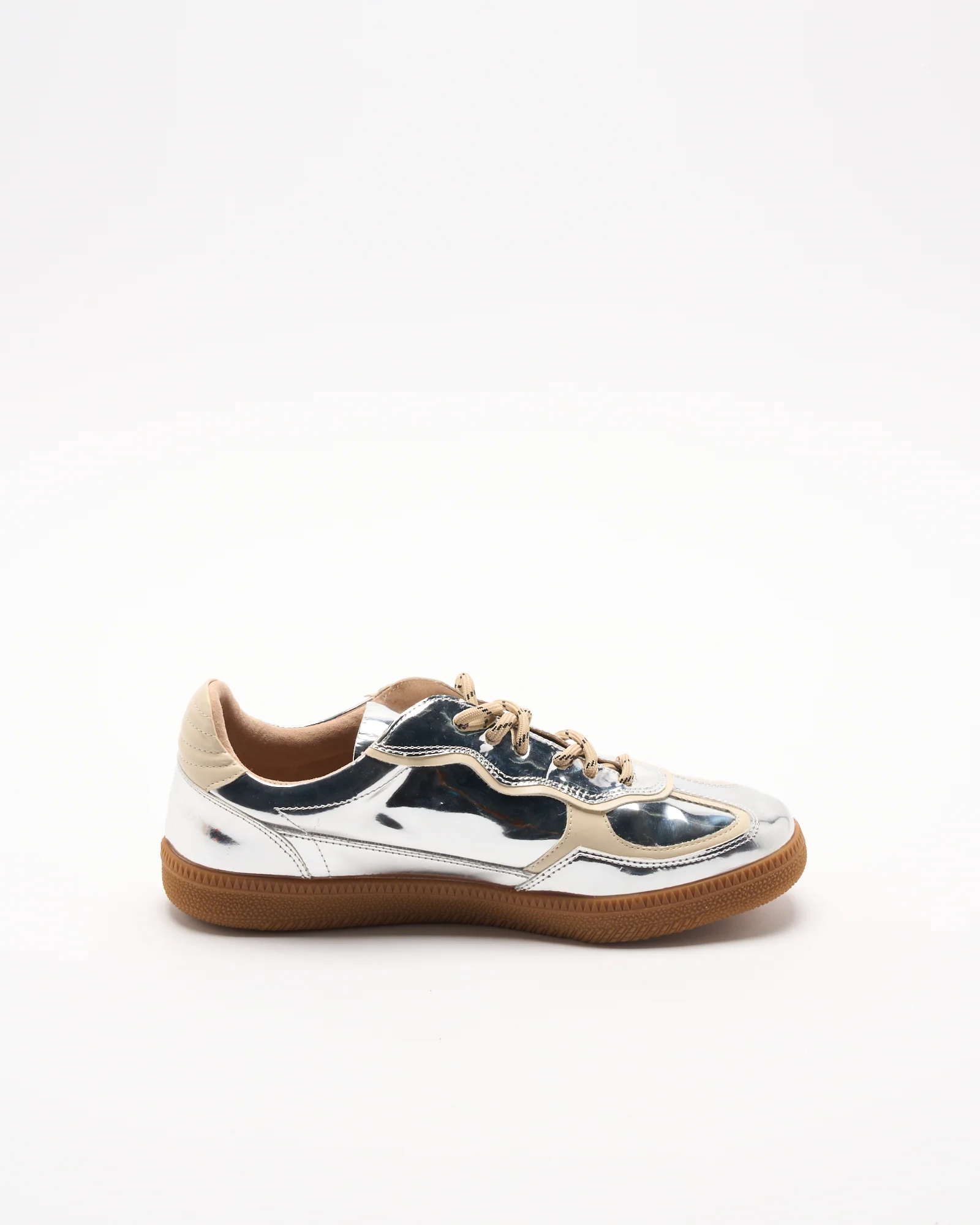 Fallon Sneaker - Silver