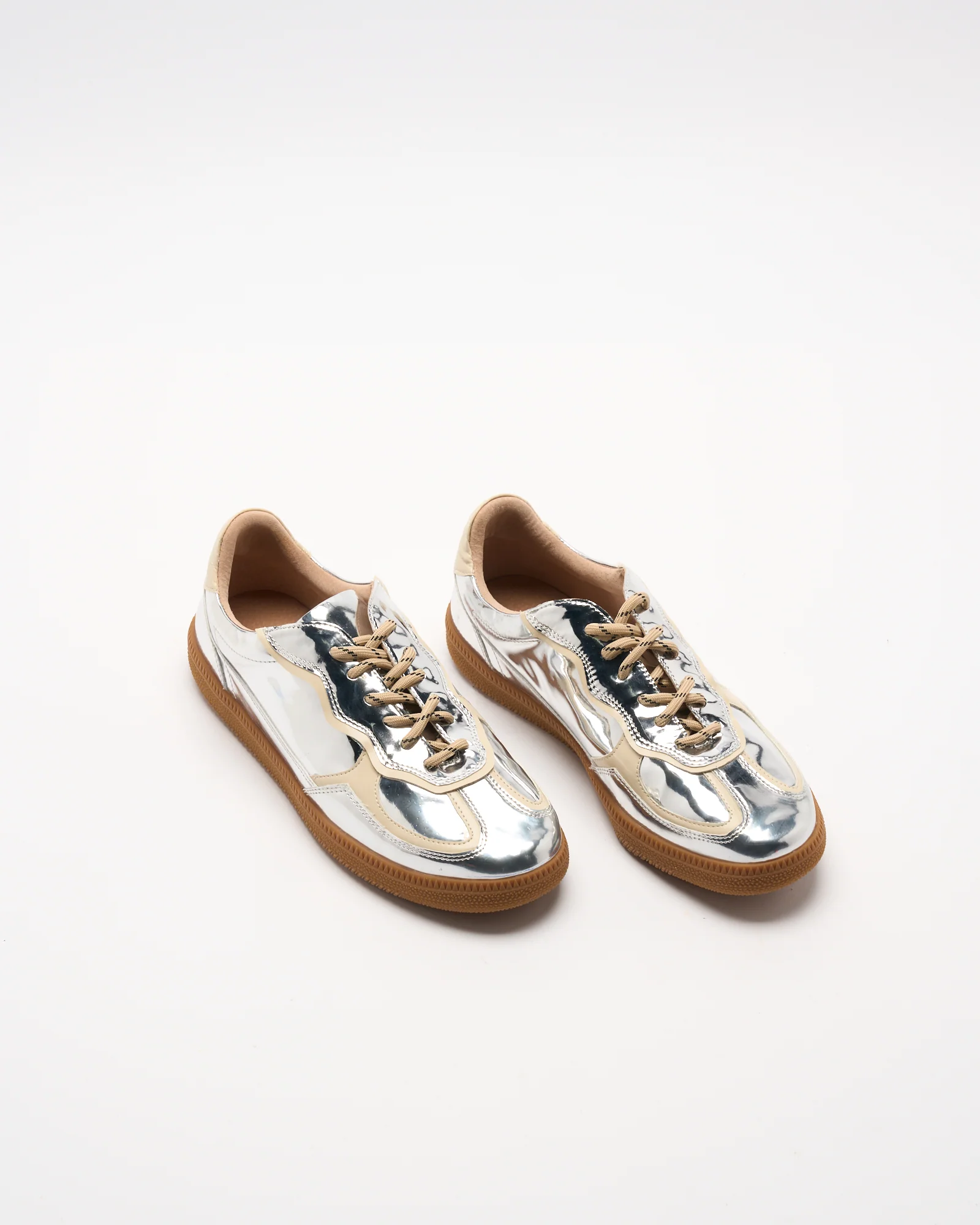 Fallon Sneaker - Silver - Image 2