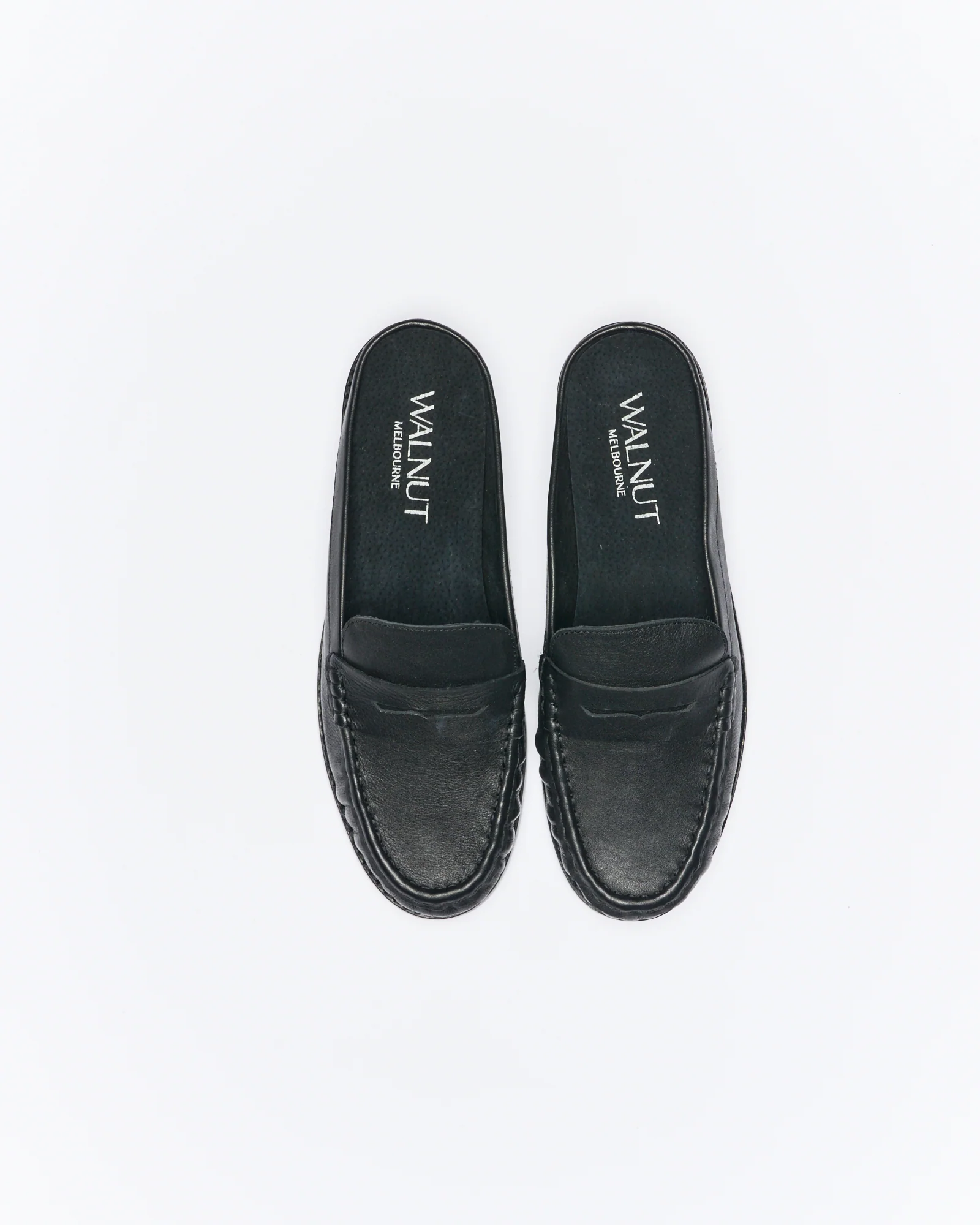 Hugo Leather Mule - Black - Image 3