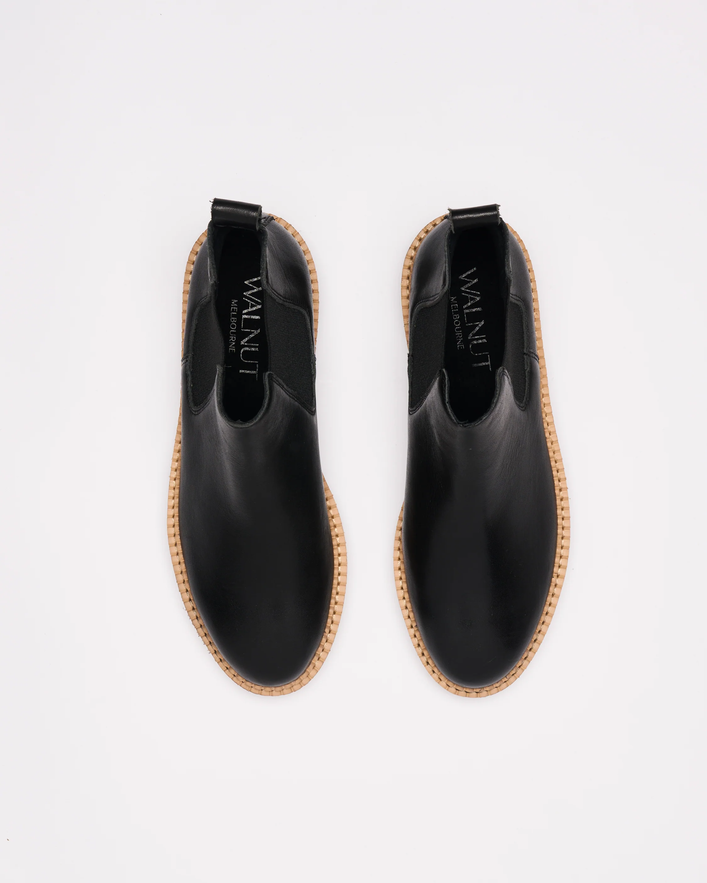 Jade Leather Boot - Black Scallop - Image 3