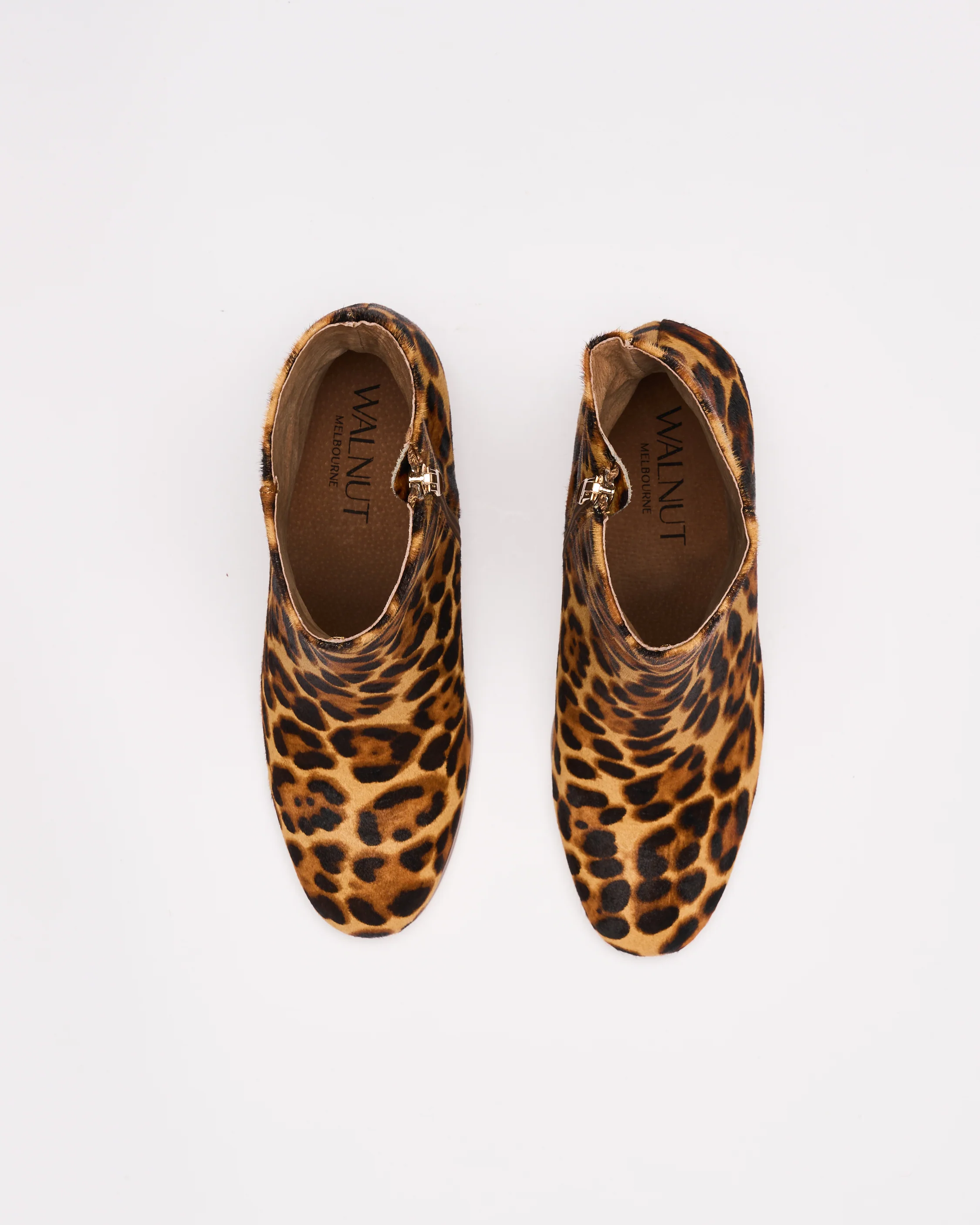 Luna Leather Boot - Tan Leopard - Image 4