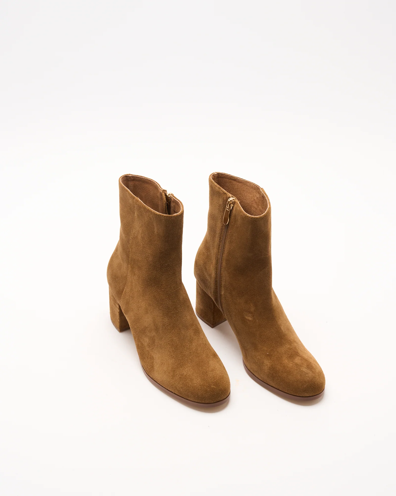 Luna Leather Boot - Tan Suede - Image 2