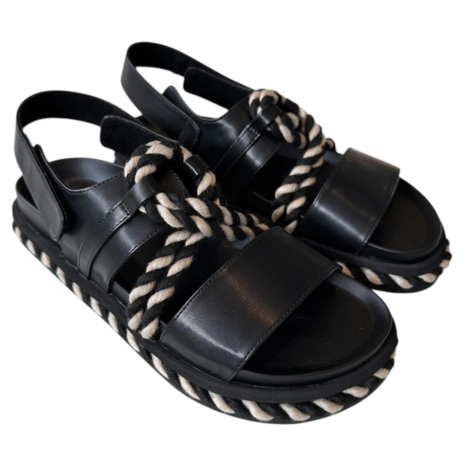 Luna Sandal - Black - Image 2