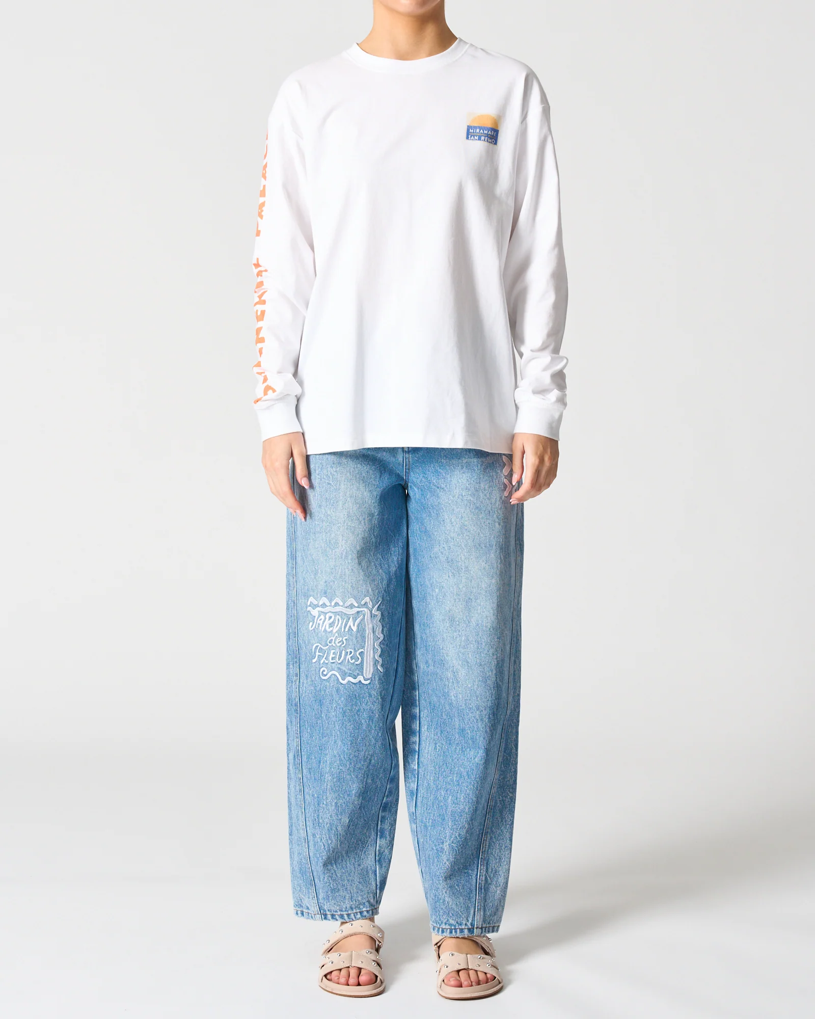 Malibu Long Sleeve Tee - Miramare - Image 4