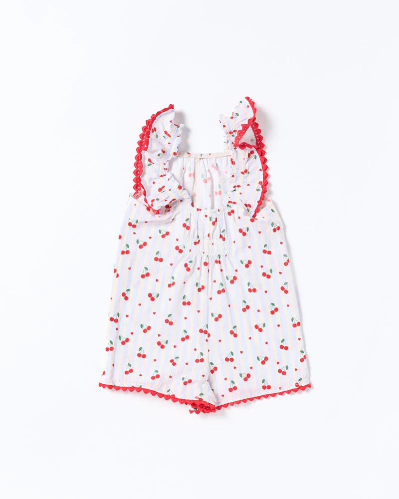 Meadow Overalls - Cherry - Image 3
