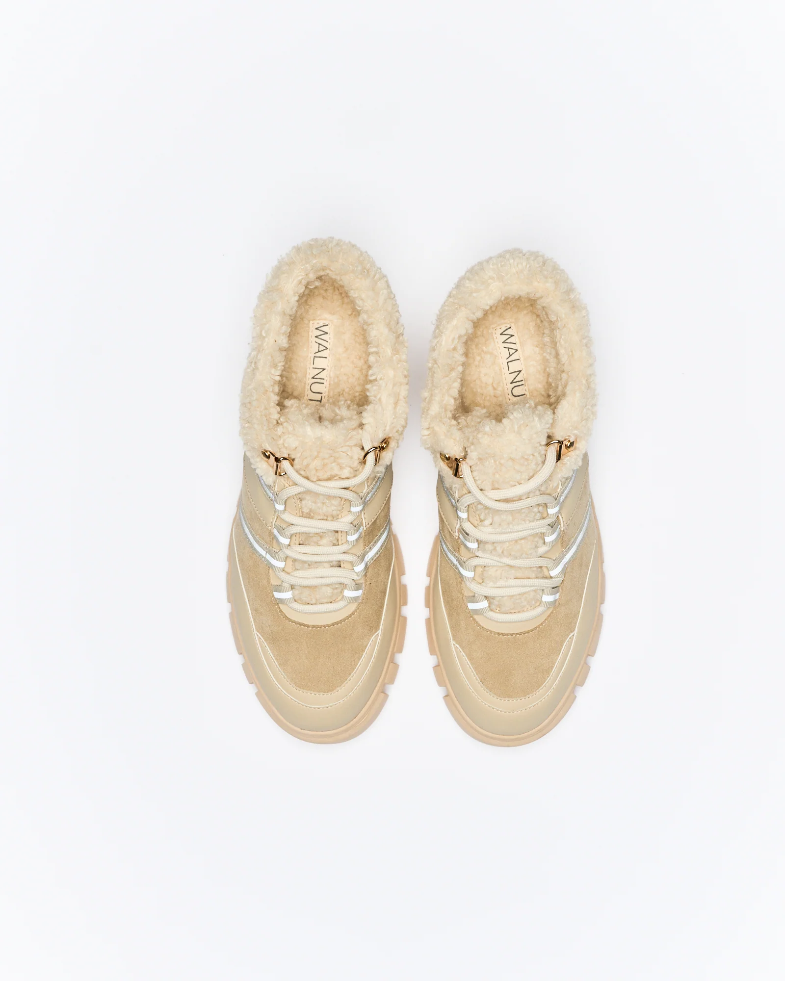 Naomi Sherpa Boot - Beige - Image 2