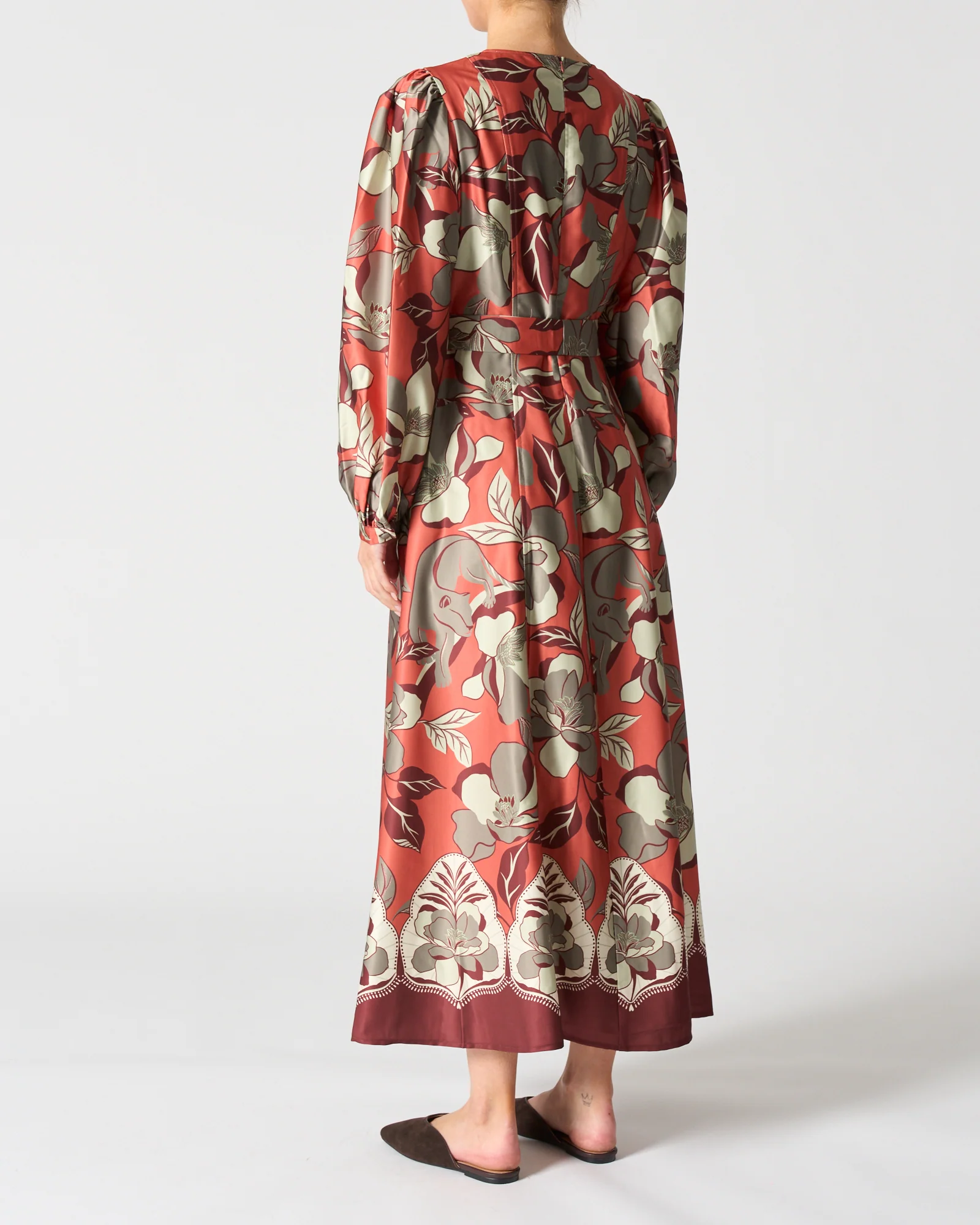 Paris Dress - Jaguar Jungle Orange - Image 3