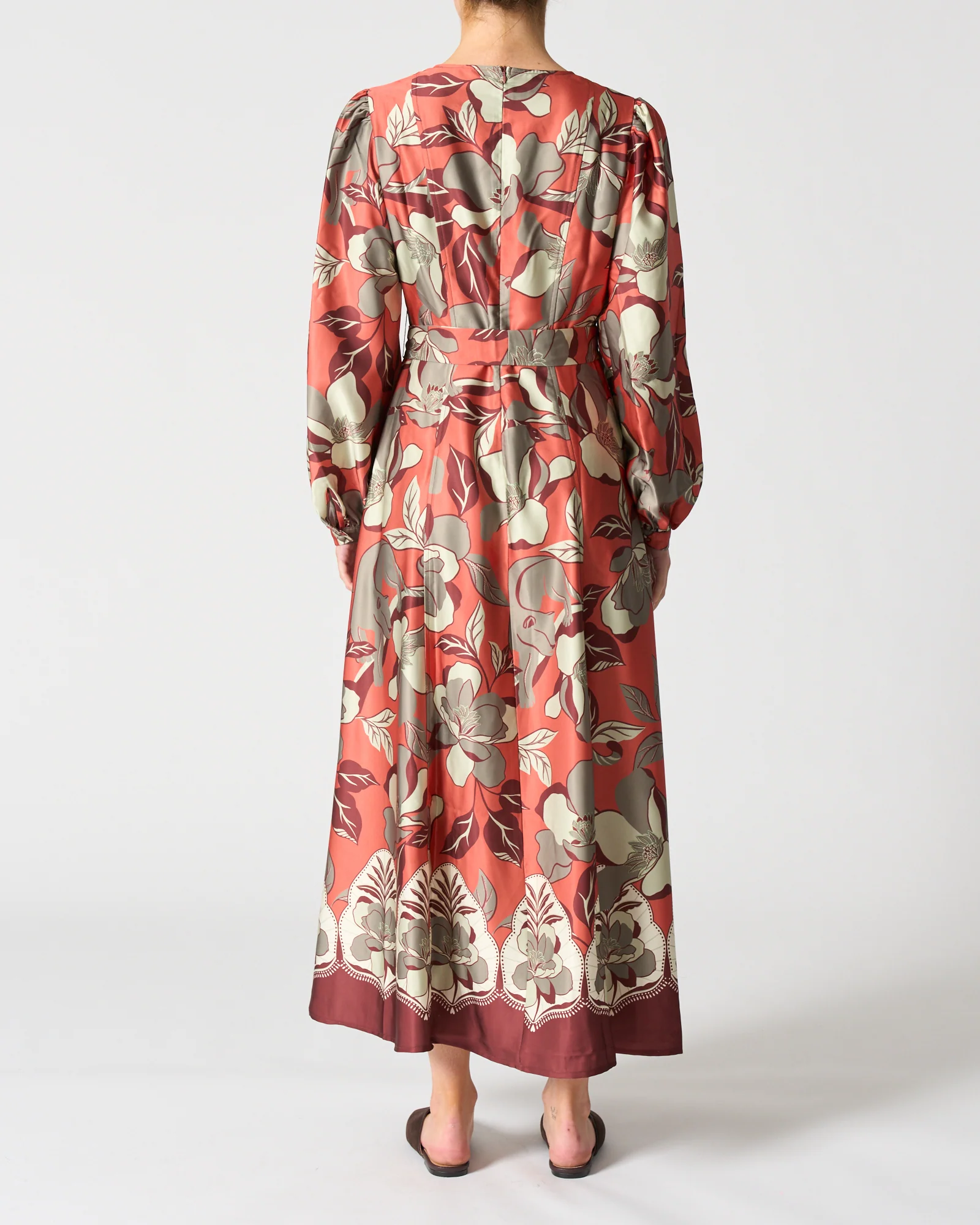 Paris Dress - Jaguar Jungle Orange - Image 4
