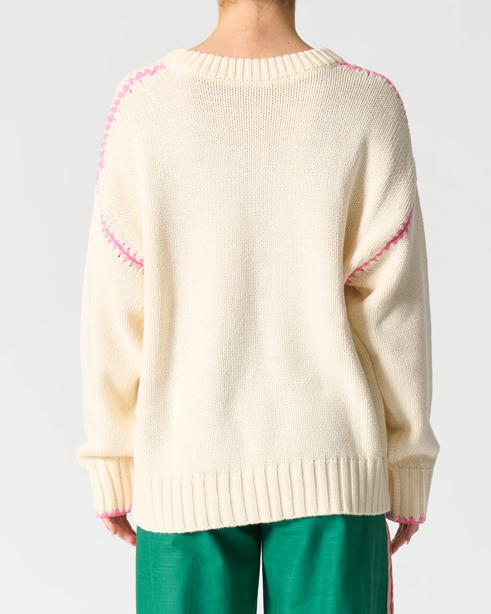 Pasadena Jumper - Cream - Image 4