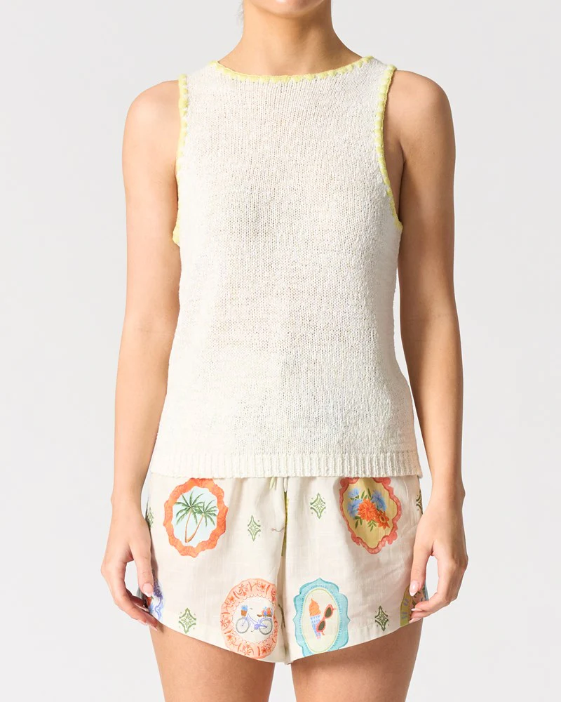 Pasadena tank - White