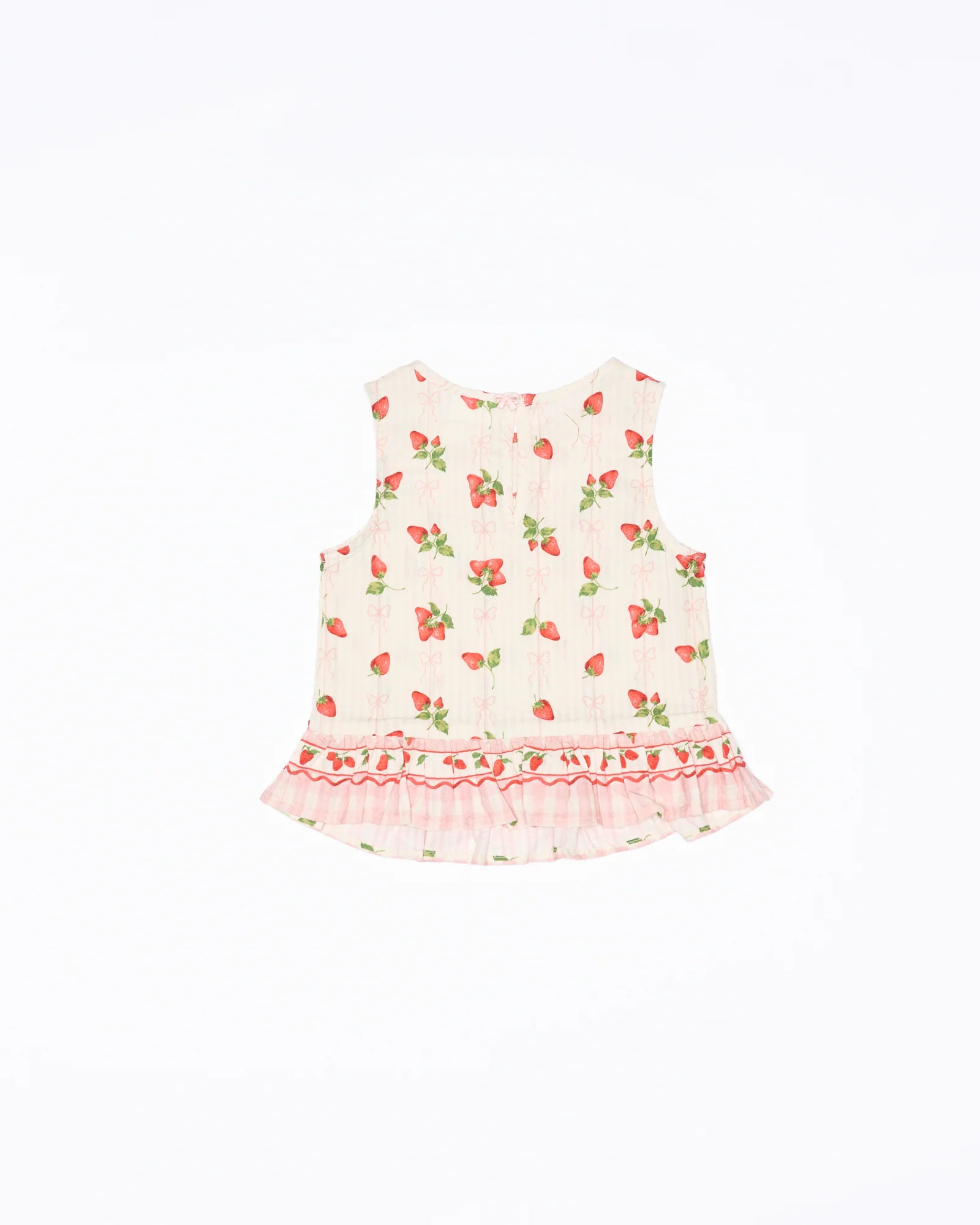 Poppy Top - Strawberries and Cream - Image 3