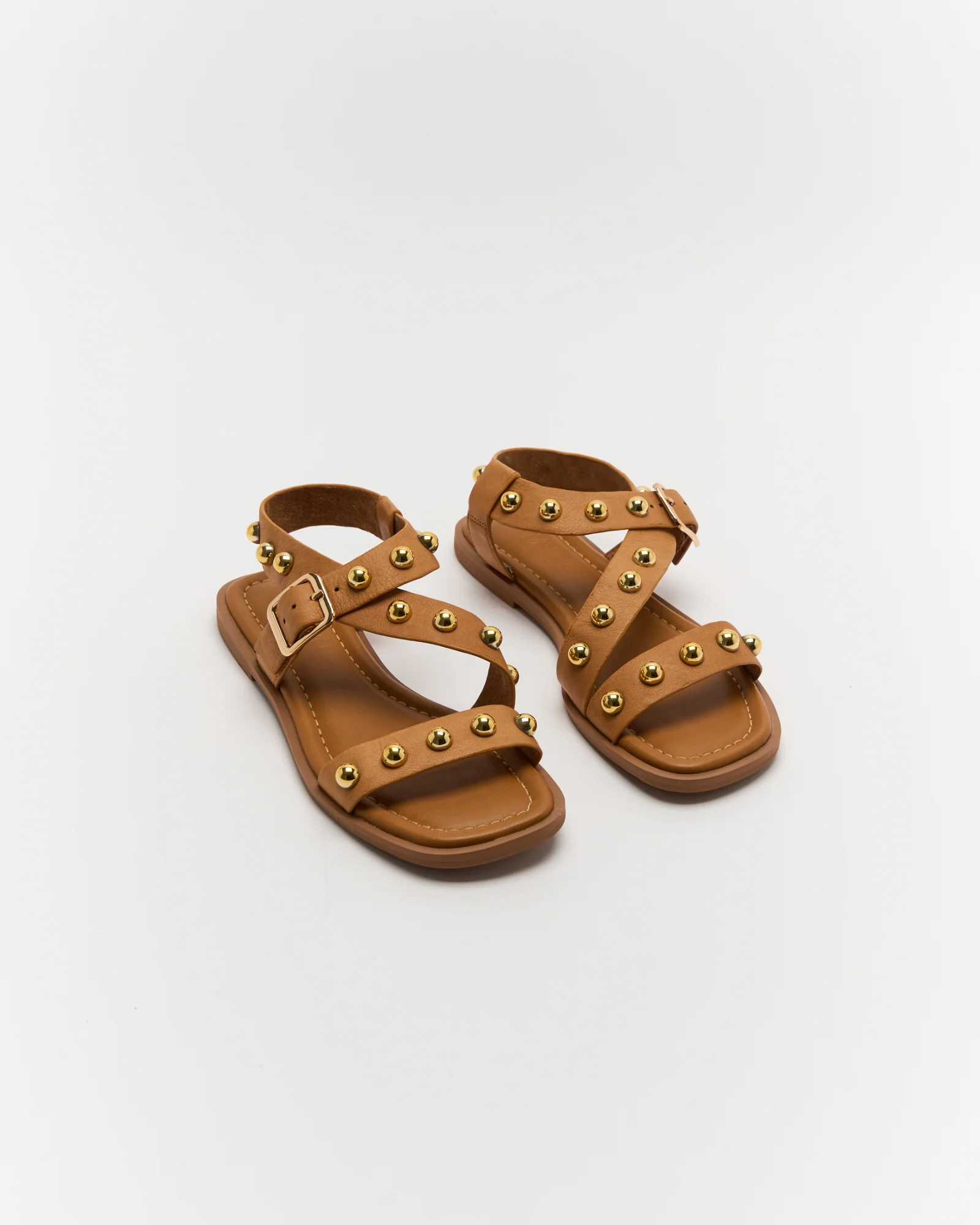 Reid Leather Sandal - Coconut Tan - Image 3