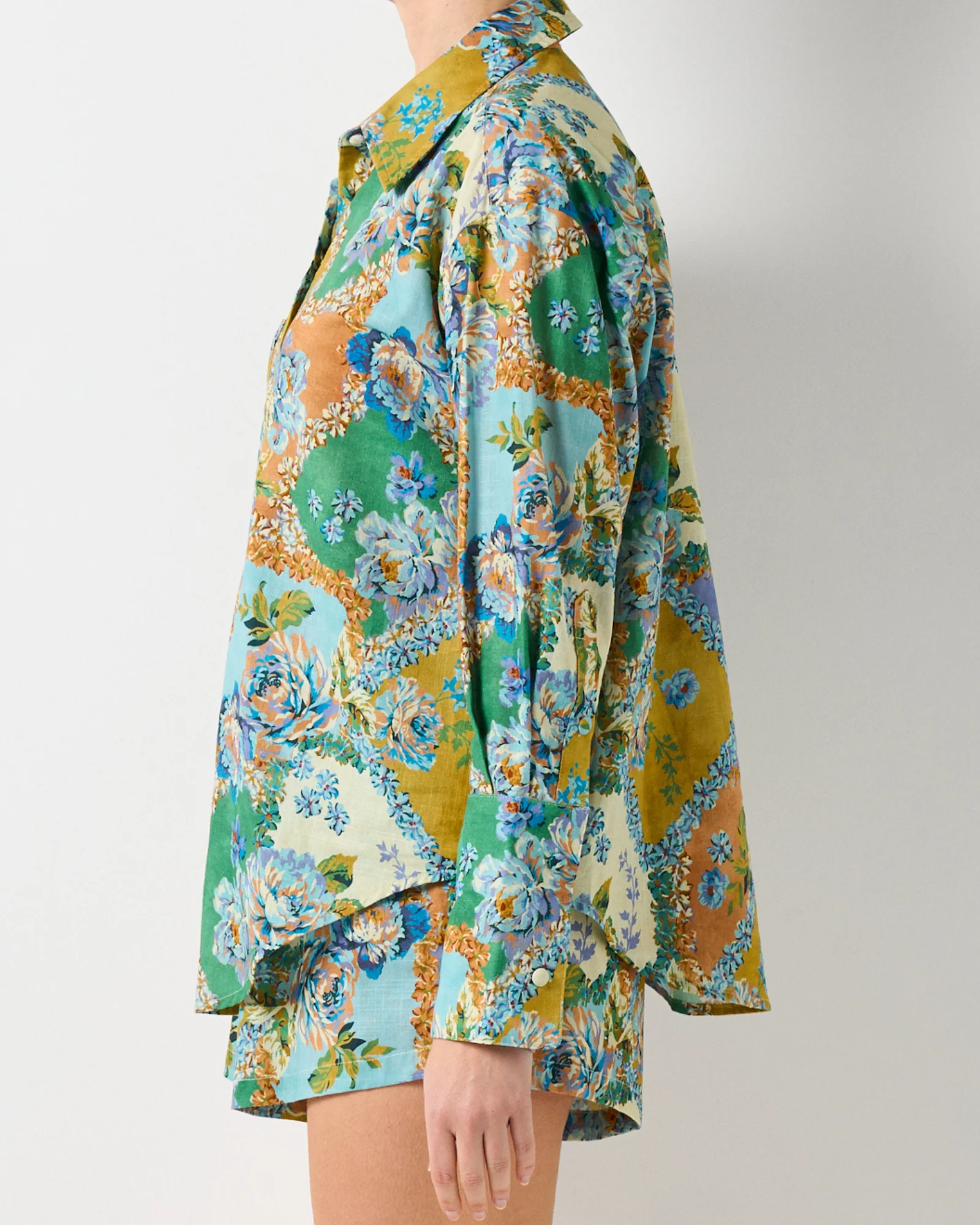 Ritz Shirt - Peony Patchwork - Image 2