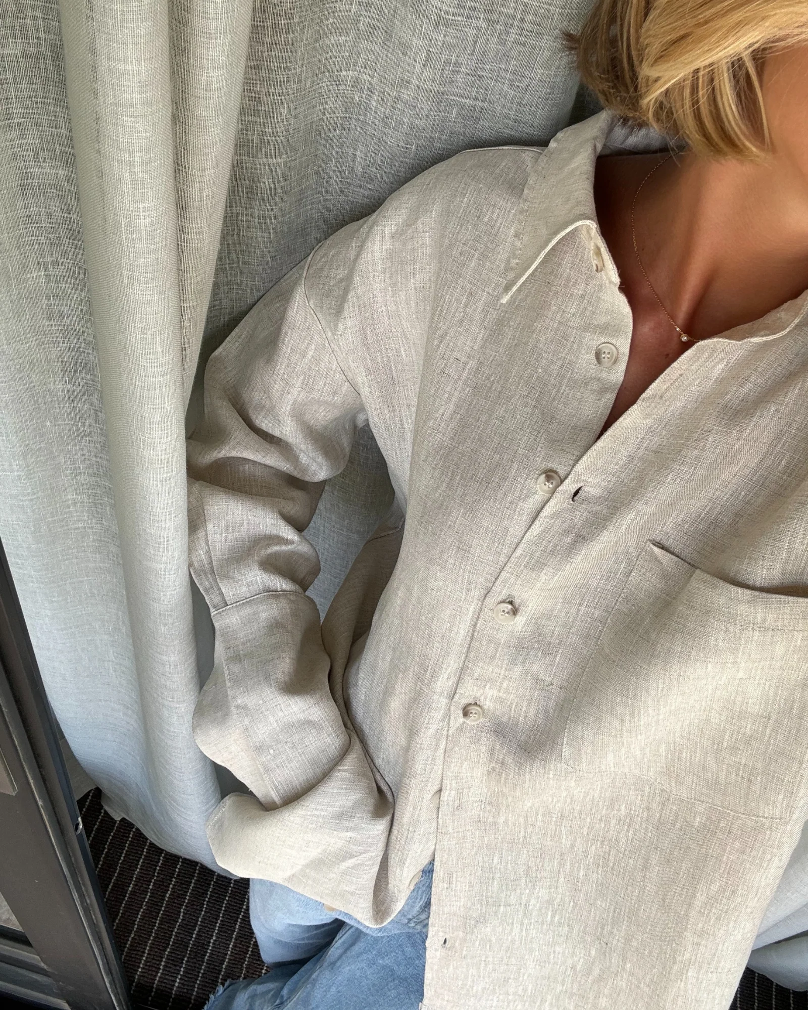Ritz Shirt - Oatmeal - Image 2