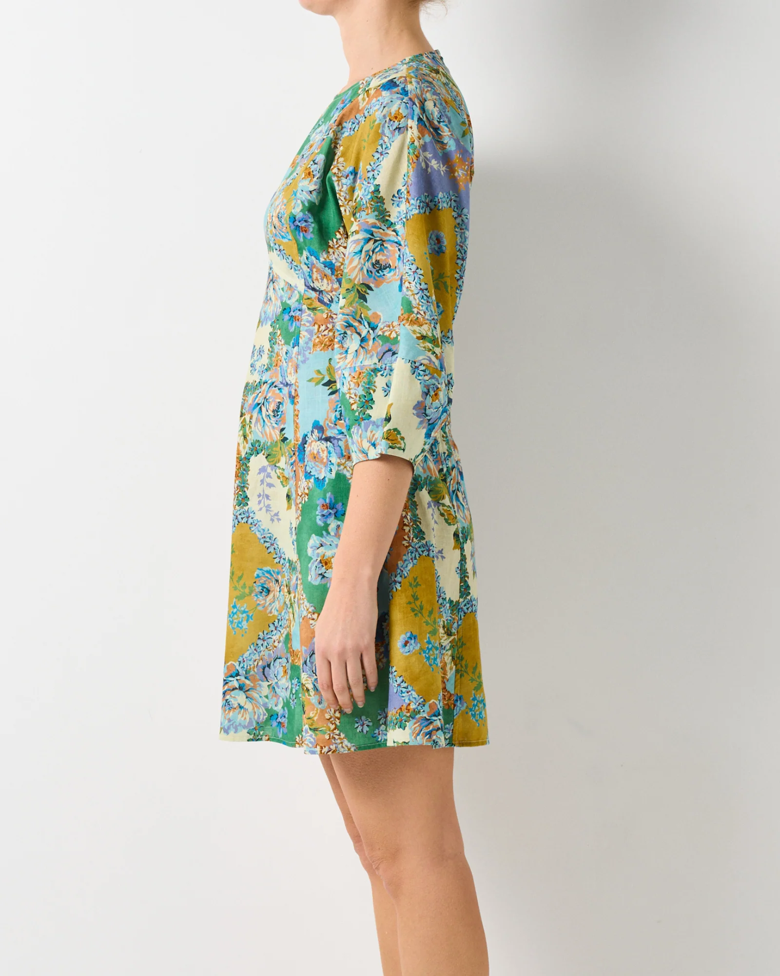 Rivoli Dress - Peony Patchwork - Image 3