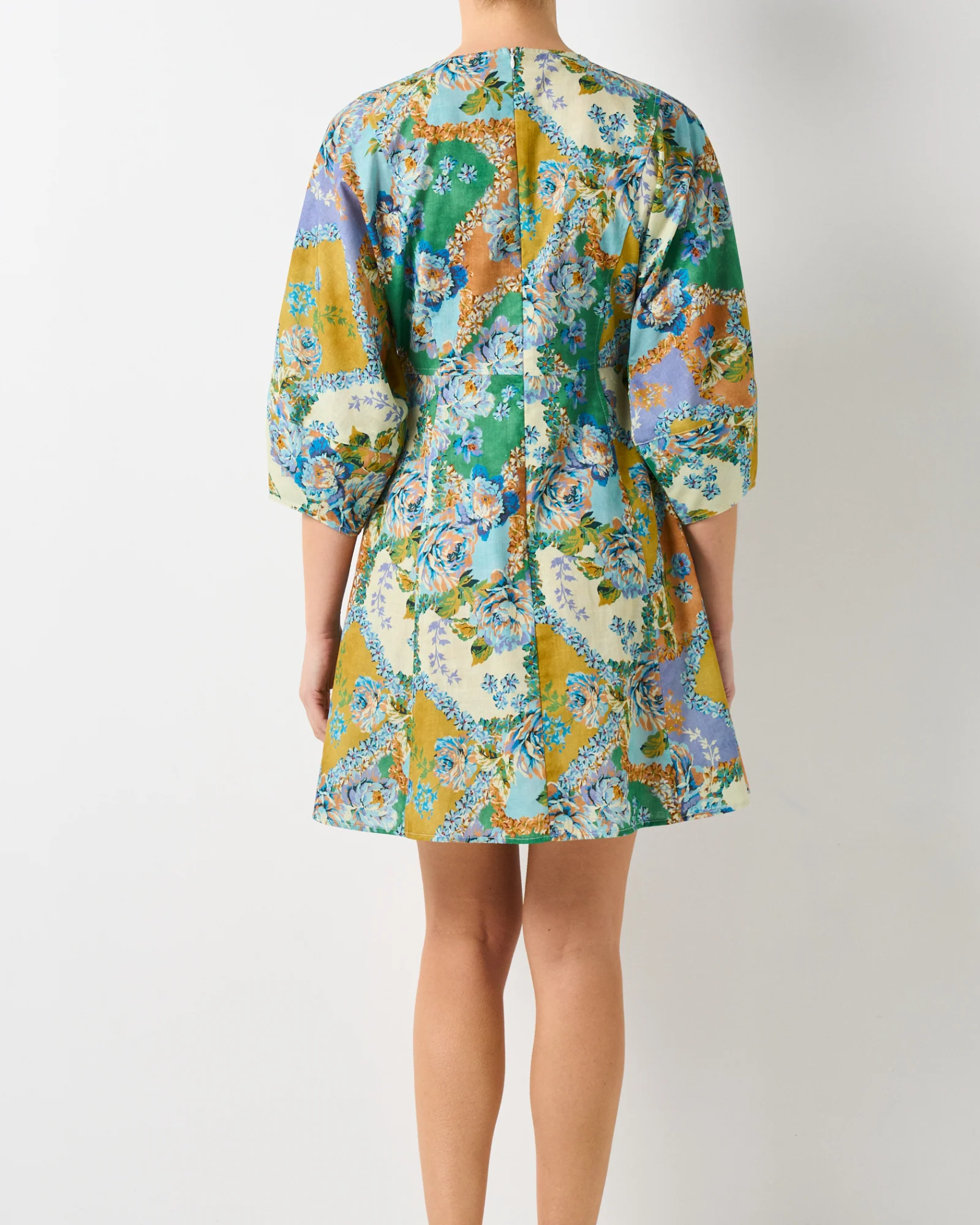 Rivoli Dress - Peony Patchwork - Image 4