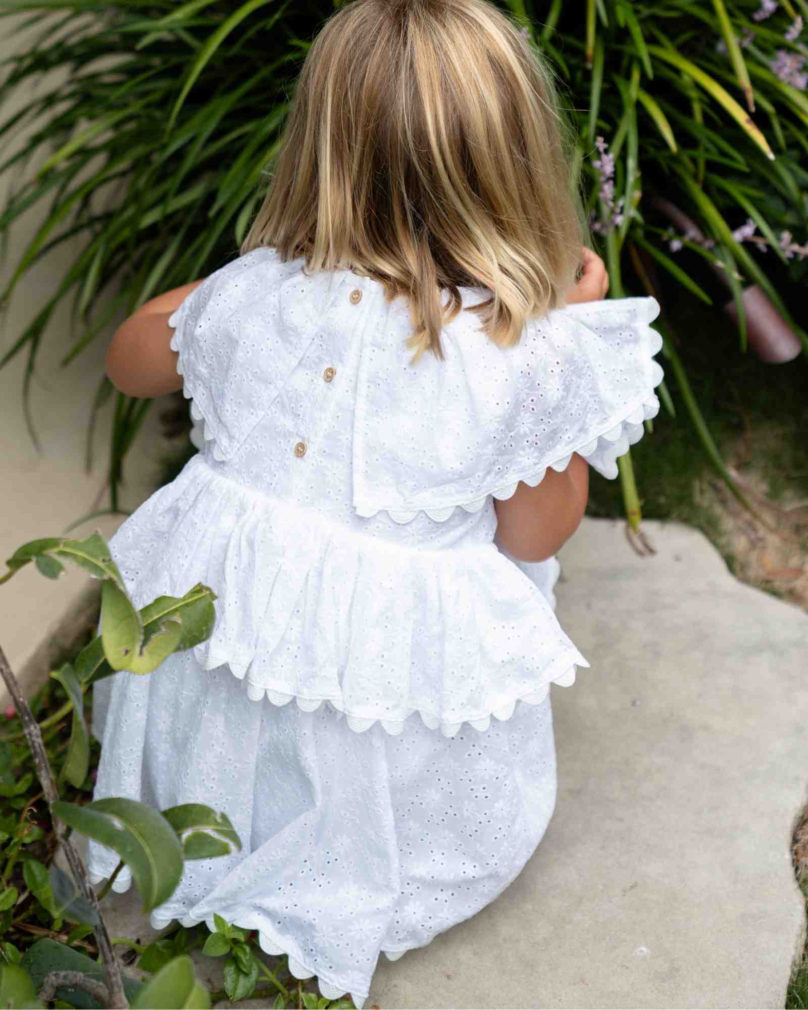 Rosa Dress - White - Image 4