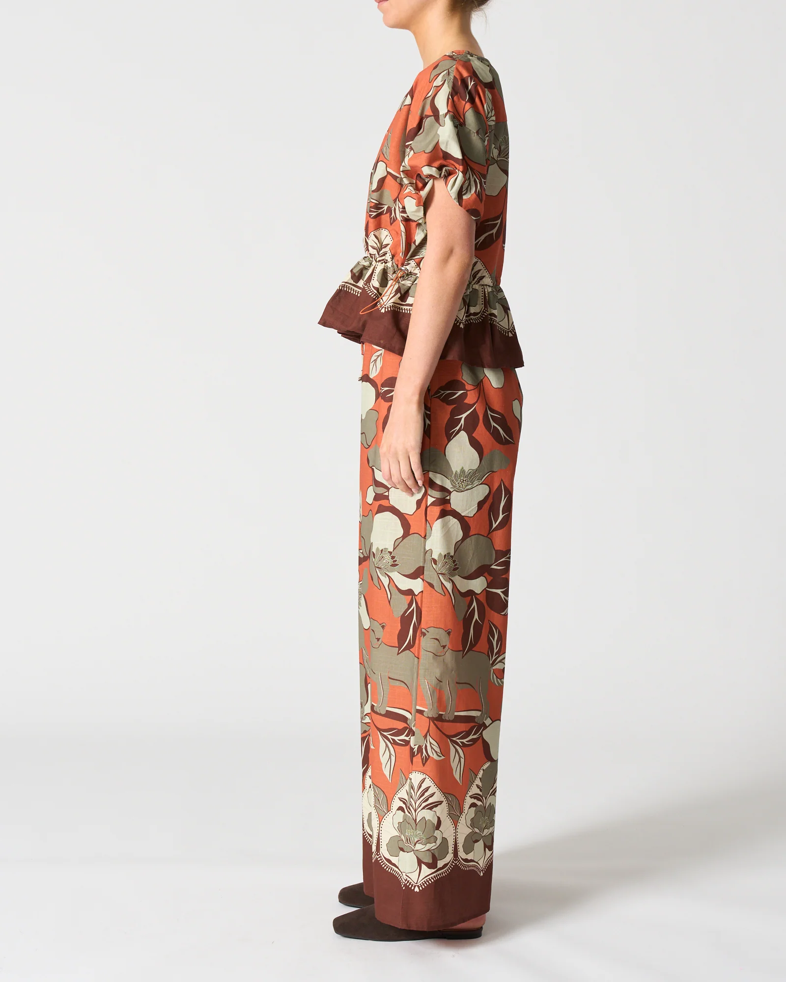 Santiago Top - Jaguar Jungle Orange - Image 2