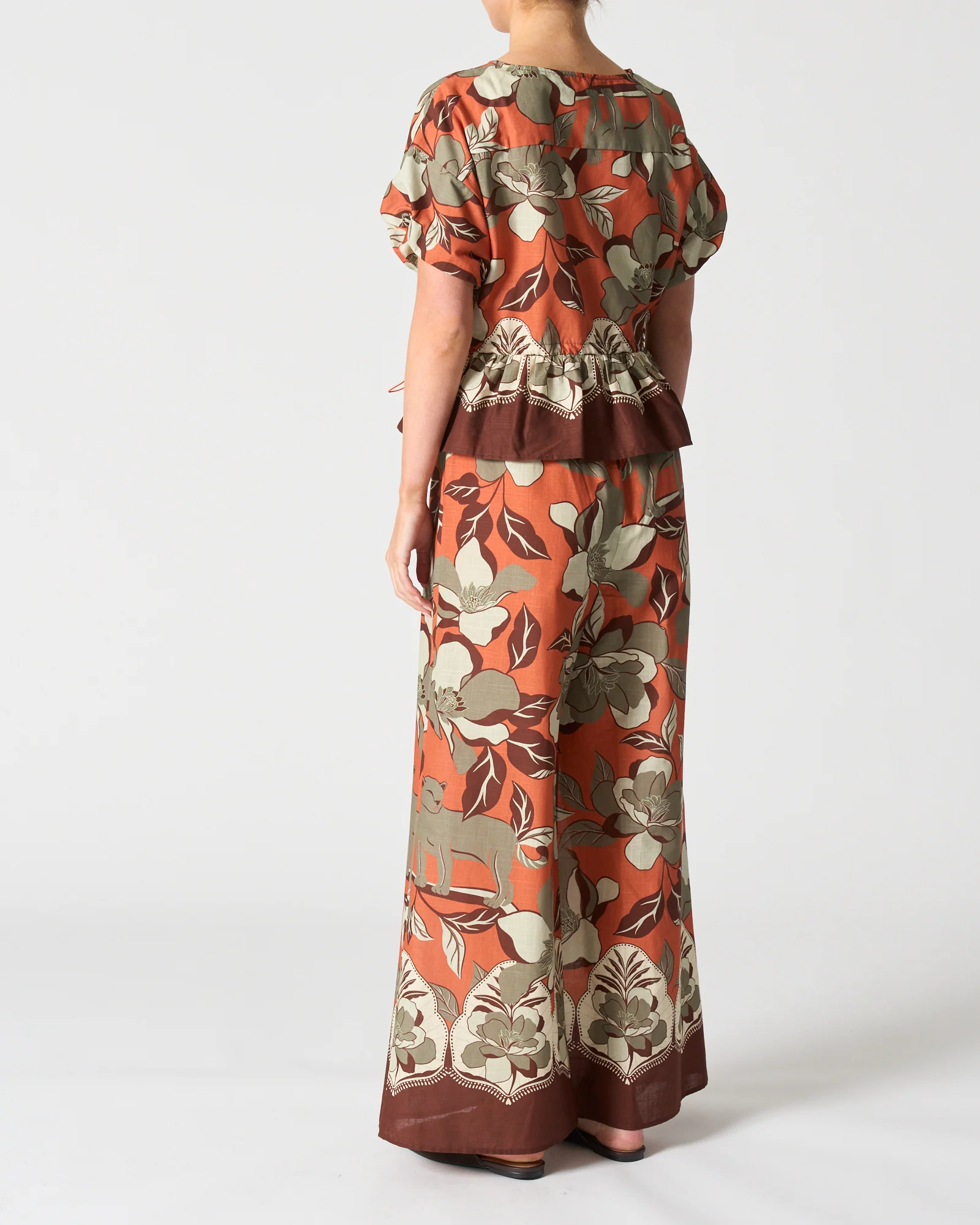 Santiago Top - Jaguar Jungle Orange - Image 3