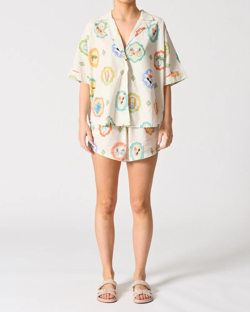 Tropez Shirt - Havana