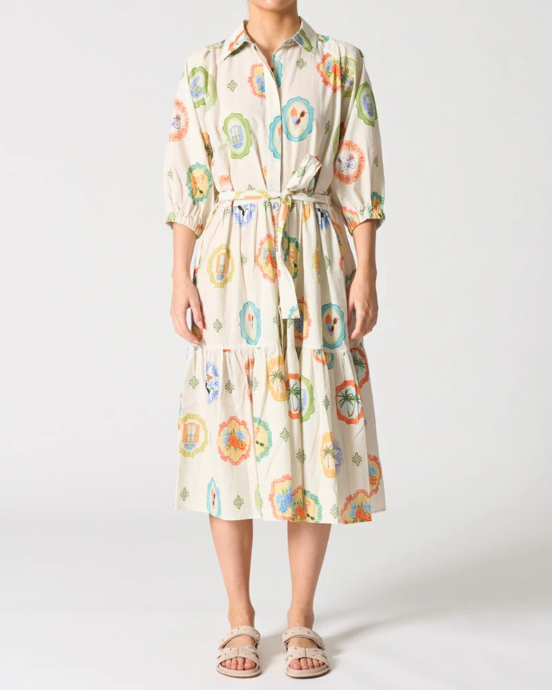 Tuscany Dress - Havana