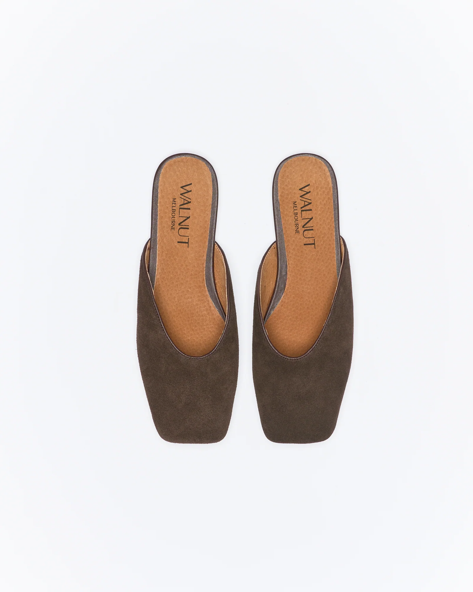 Tyla Leather Mule - Bitter Choc Suede - Image 3