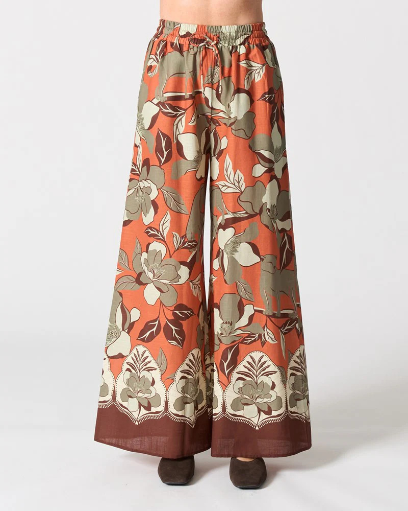 Vermont Pant - Jaguar Jungle Orange
