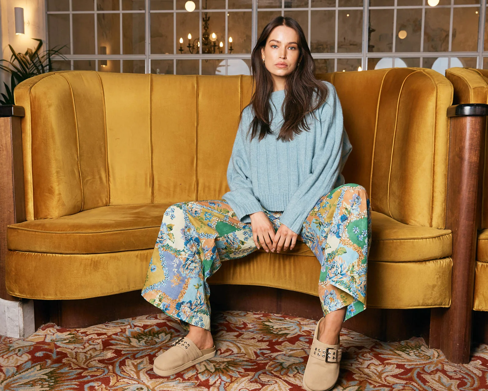 Vermont Pant - Peony Patchwork - Image 3