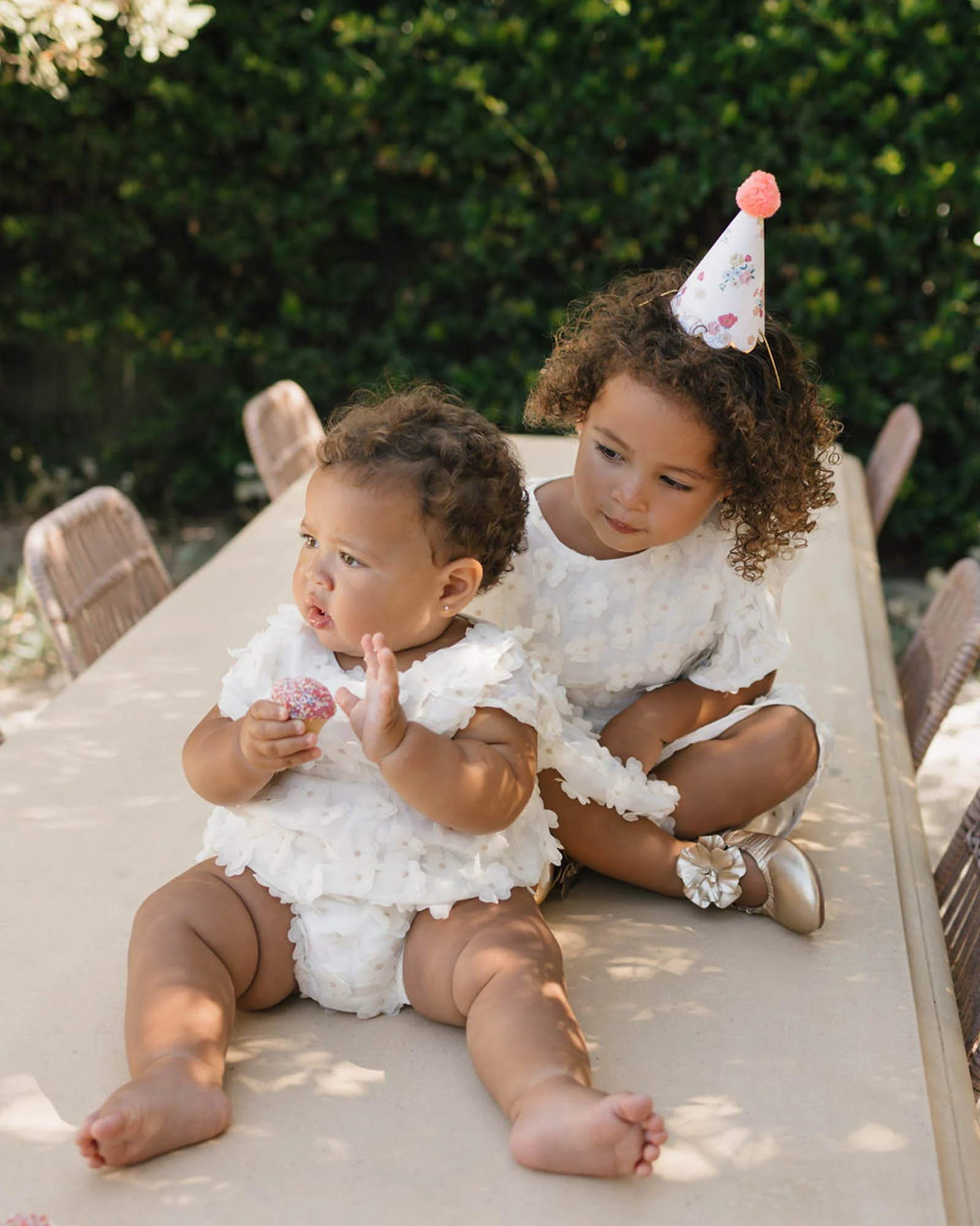 Whimsy Romper - White Tulle - Image 4