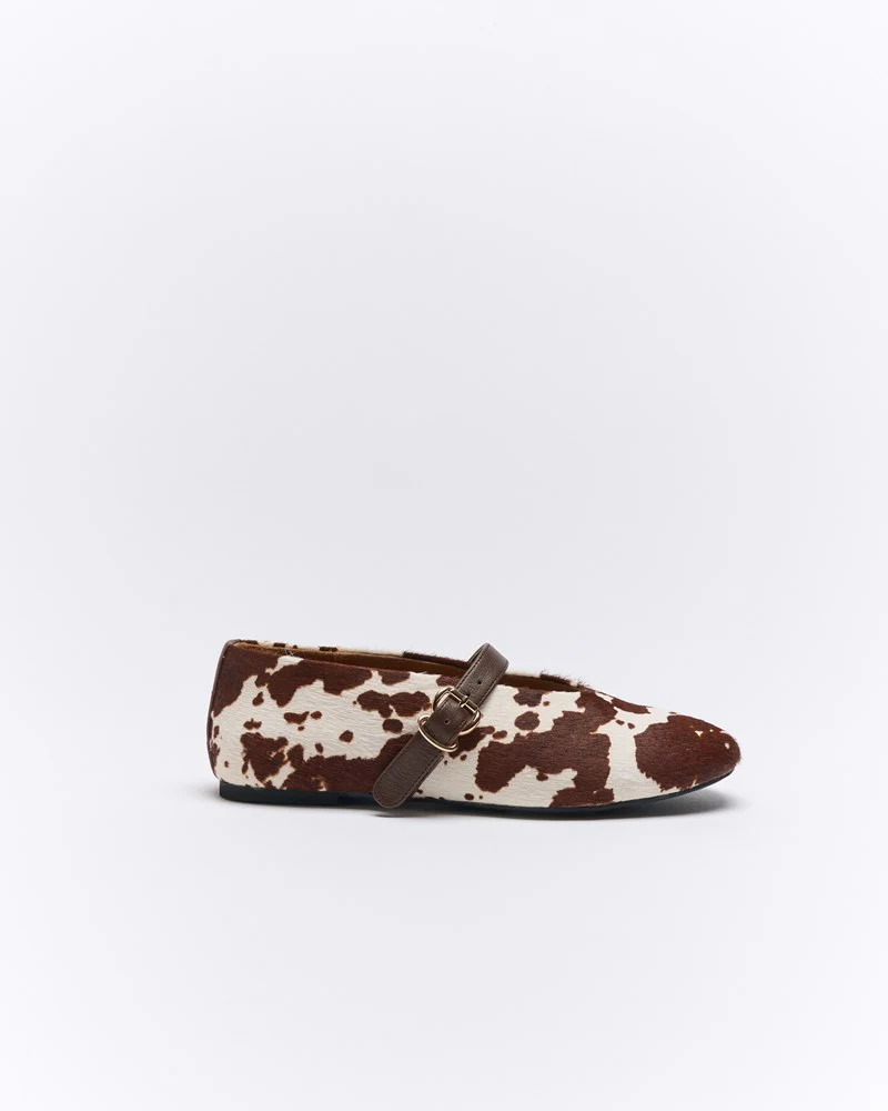 Zetta Leather Ballet - Cow