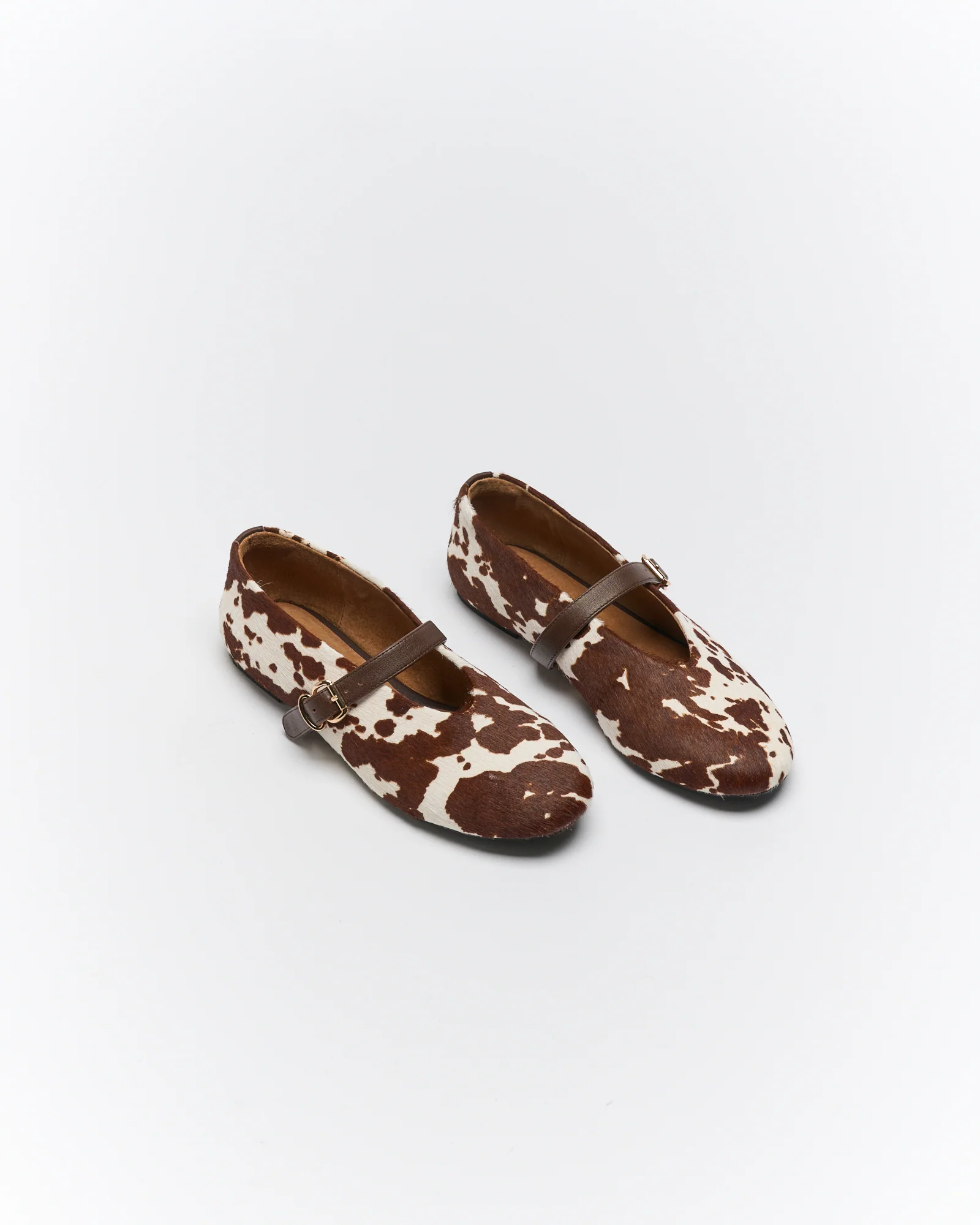 Zetta Leather Ballet - Cow - Image 2