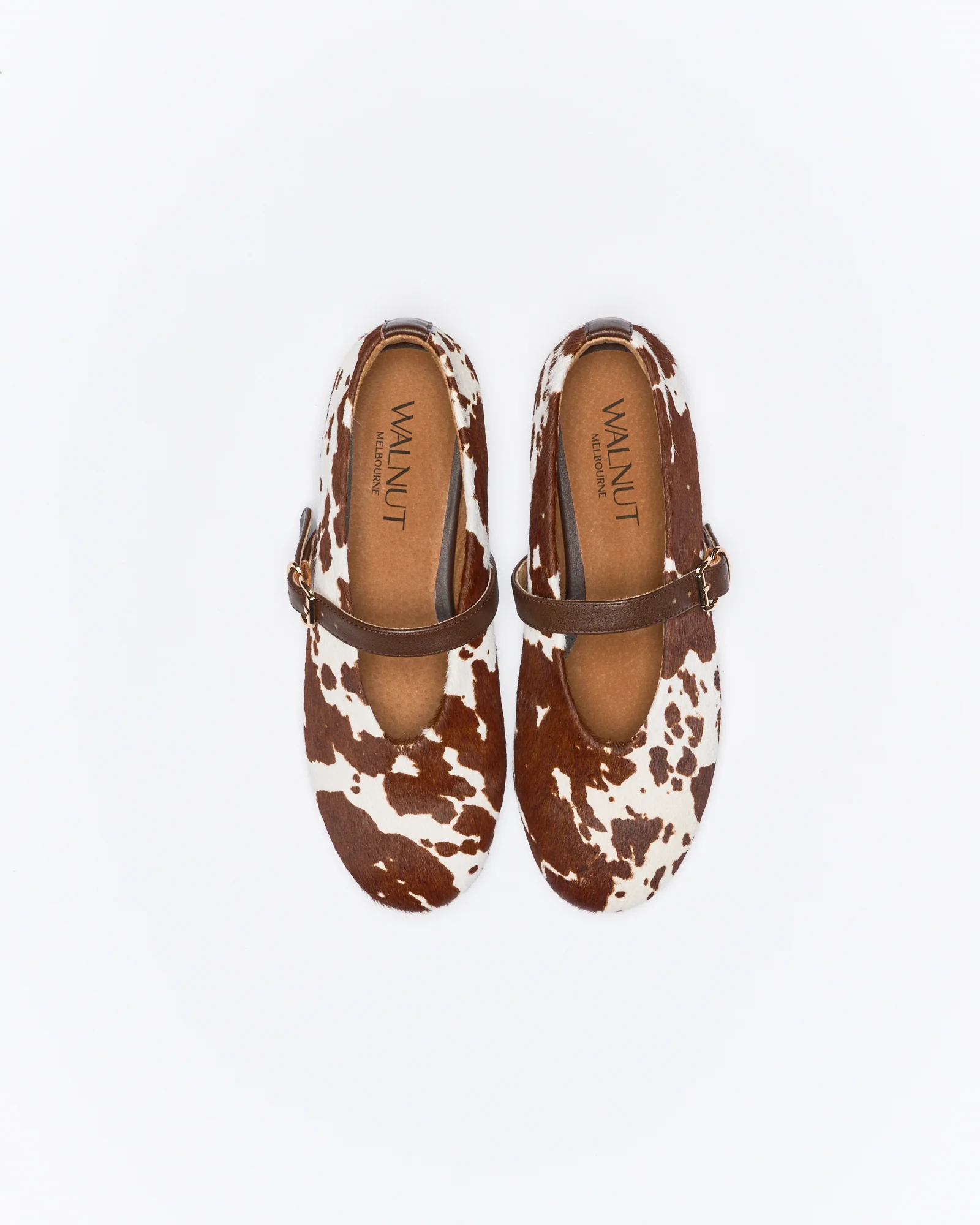 Zetta Leather Ballet - Cow - Image 3